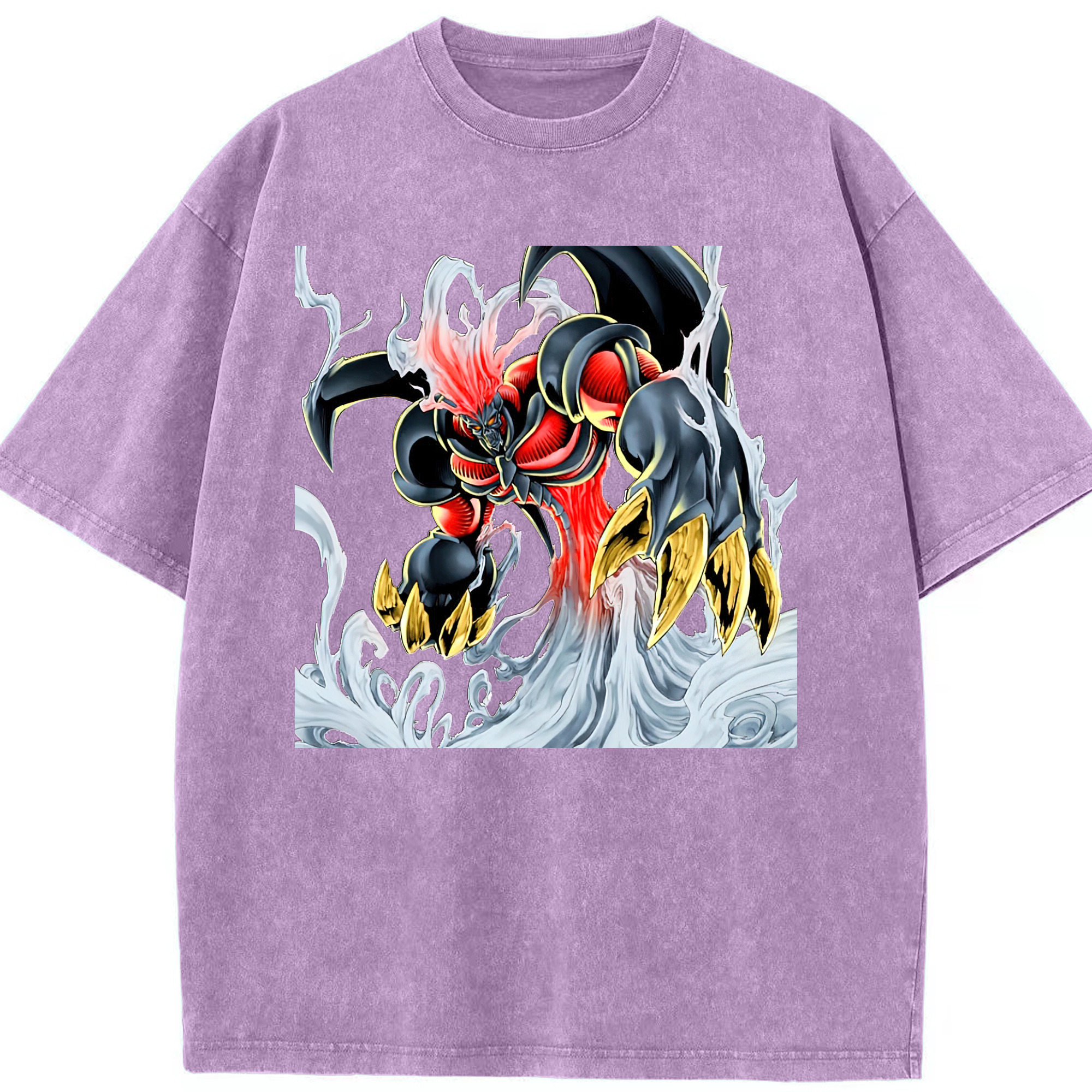 （画像用） 遊☆戯☆王 Yu-Gi-Oh! 綿100% ヴィンテージ風 半袖Tシャツ（フロントプリント）