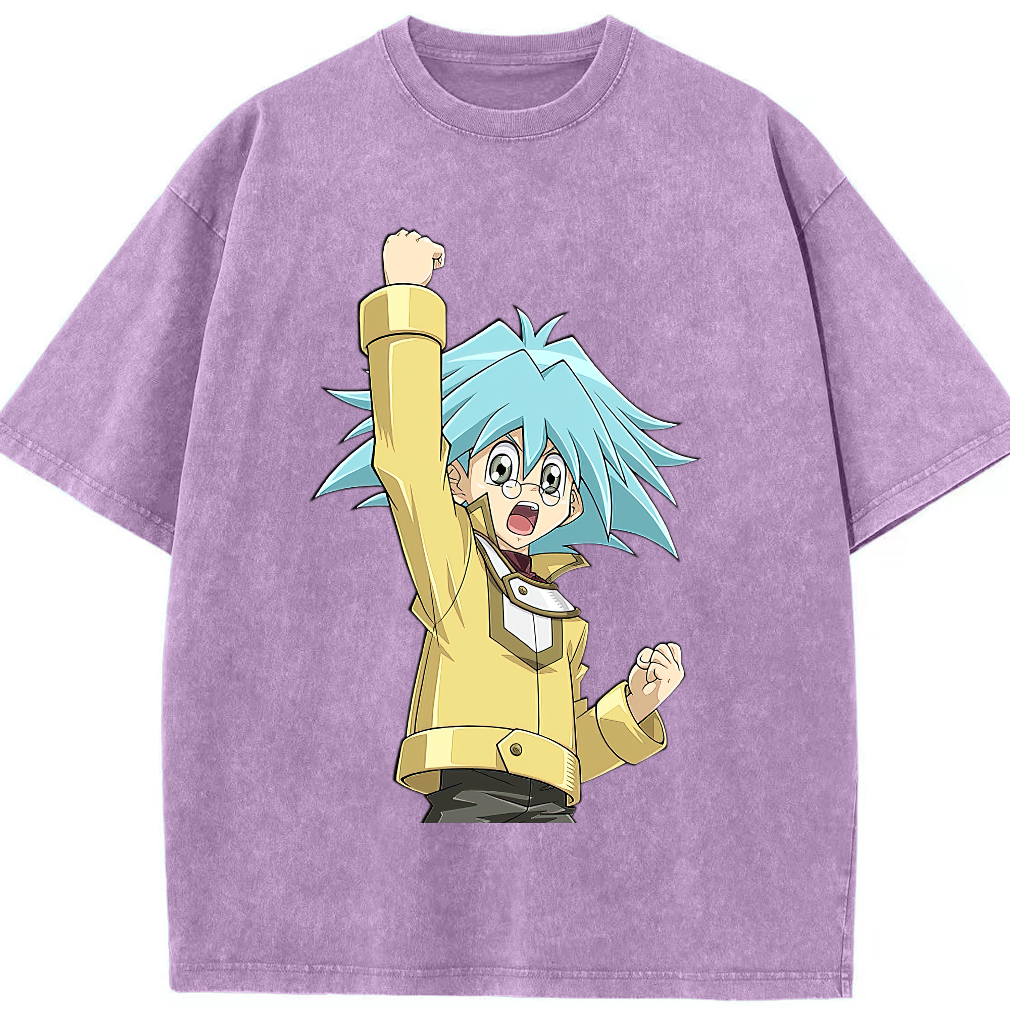 （画像用） 遊☆戯☆王 Yu-Gi-Oh! 綿100% ヴィンテージ風 半袖Tシャツ（フロントプリント）