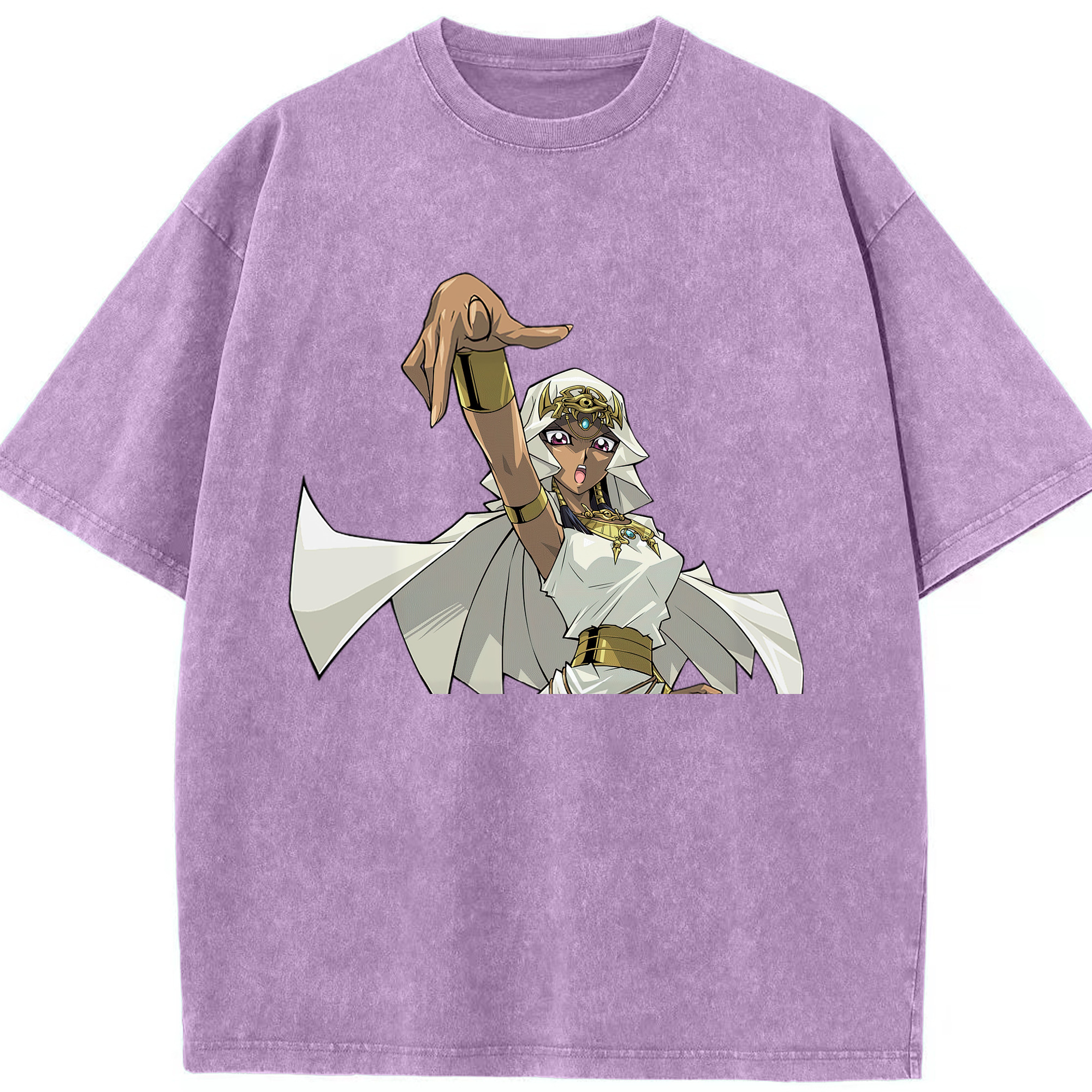 （画像用） 遊☆戯☆王 Yu-Gi-Oh! 綿100% ヴィンテージ風 半袖Tシャツ（フロントプリント）