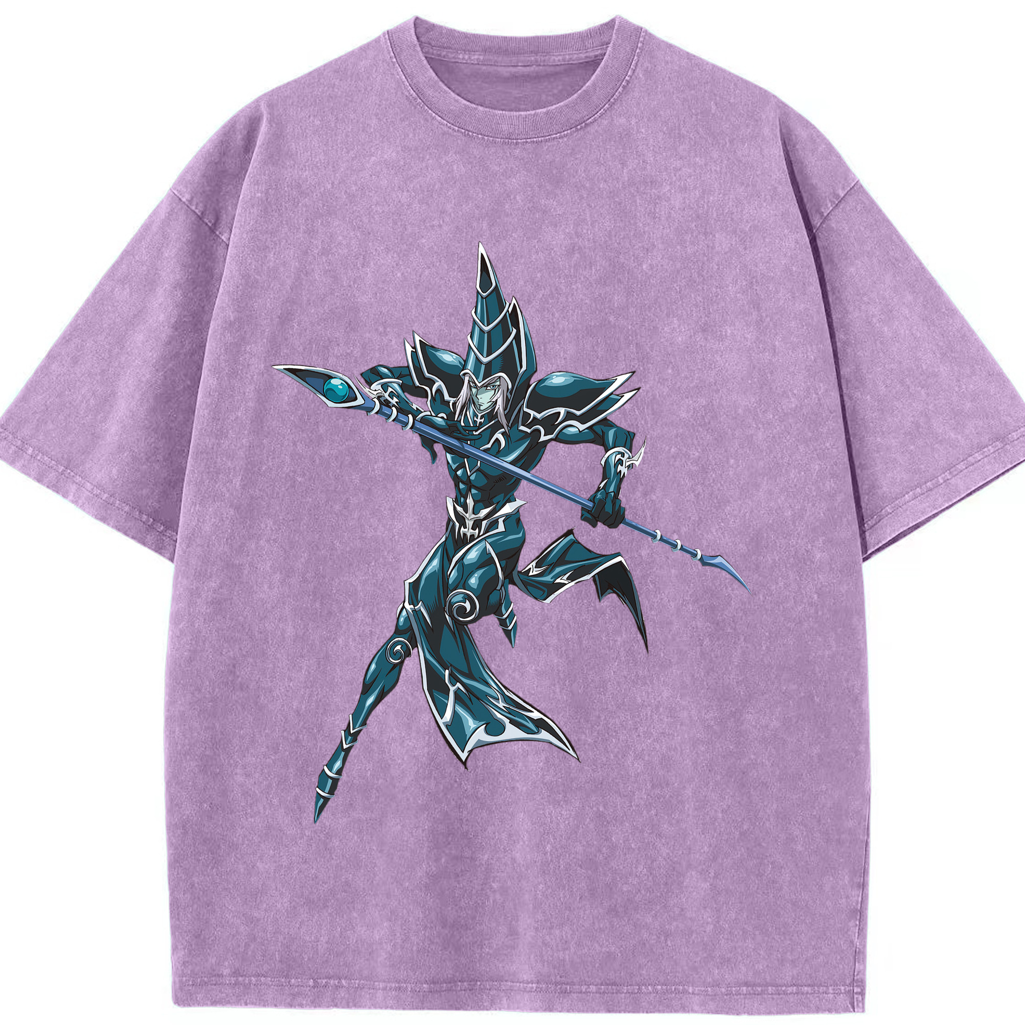 （画像用） 遊☆戯☆王 Yu-Gi-Oh! 綿100% ヴィンテージ風 半袖Tシャツ（フロントプリント）