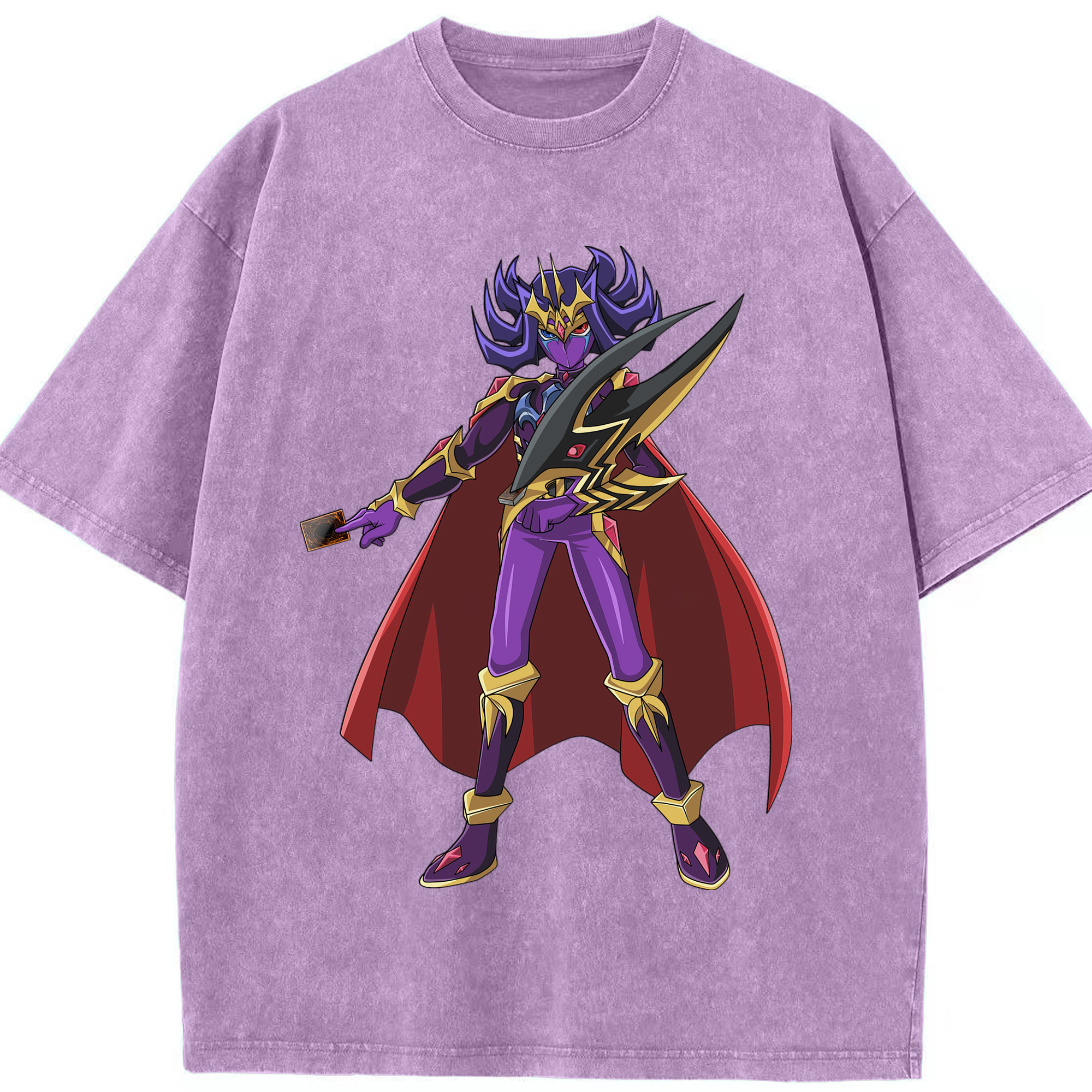 （画像用） 遊☆戯☆王 Yu-Gi-Oh! 綿100% ヴィンテージ風 半袖Tシャツ（フロントプリント）