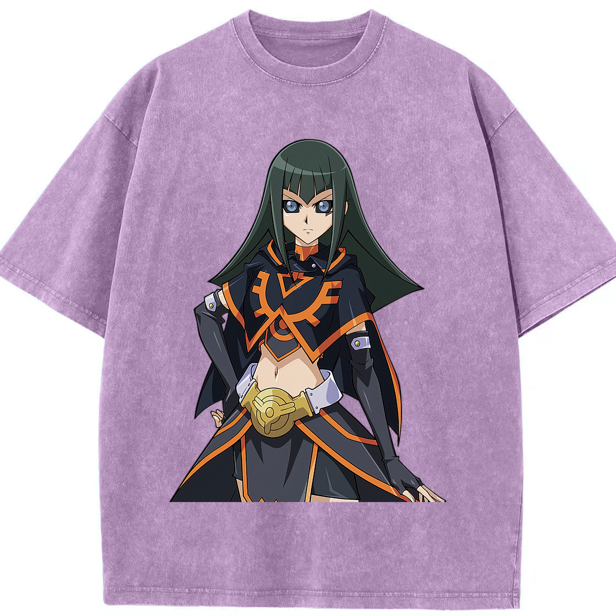 （画像用） 遊☆戯☆王 Yu-Gi-Oh! 綿100% ヴィンテージ風 半袖Tシャツ（フロントプリント）