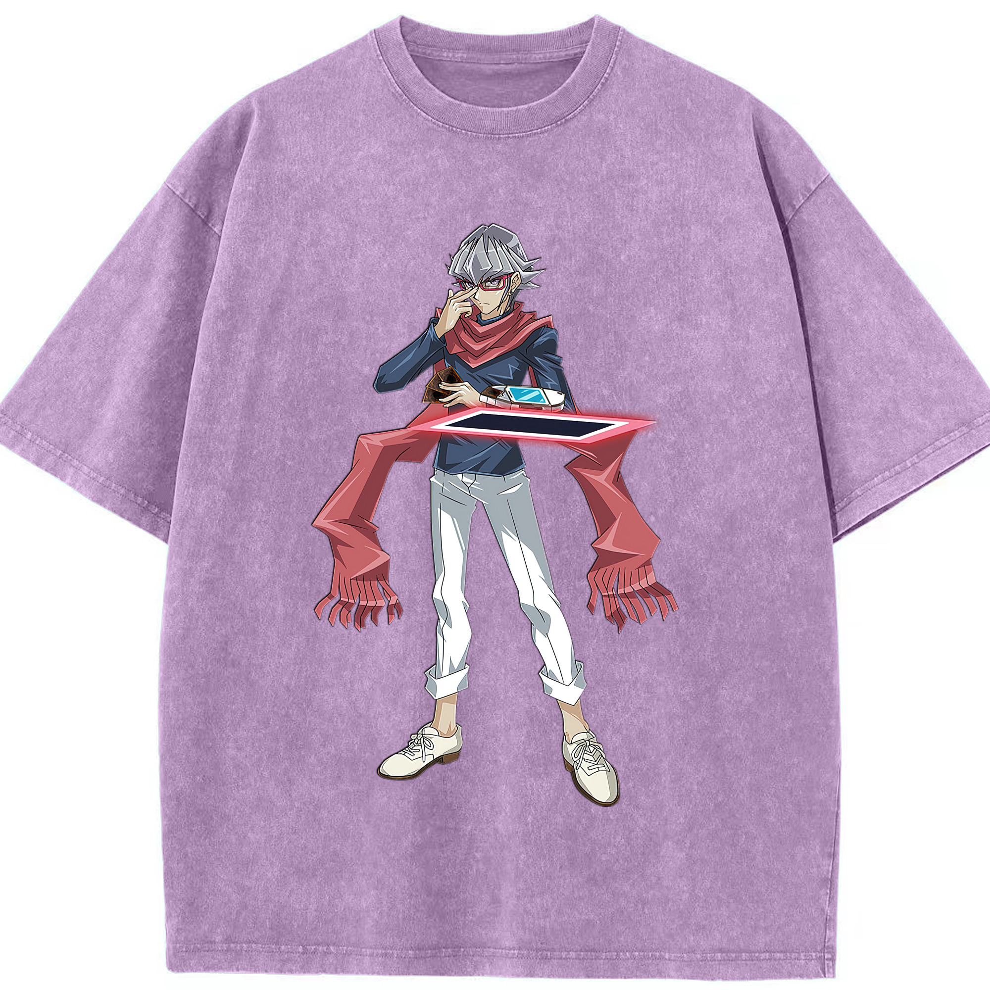 （画像用） 遊☆戯☆王 Yu-Gi-Oh! 綿100% ヴィンテージ風 半袖Tシャツ（フロントプリント）