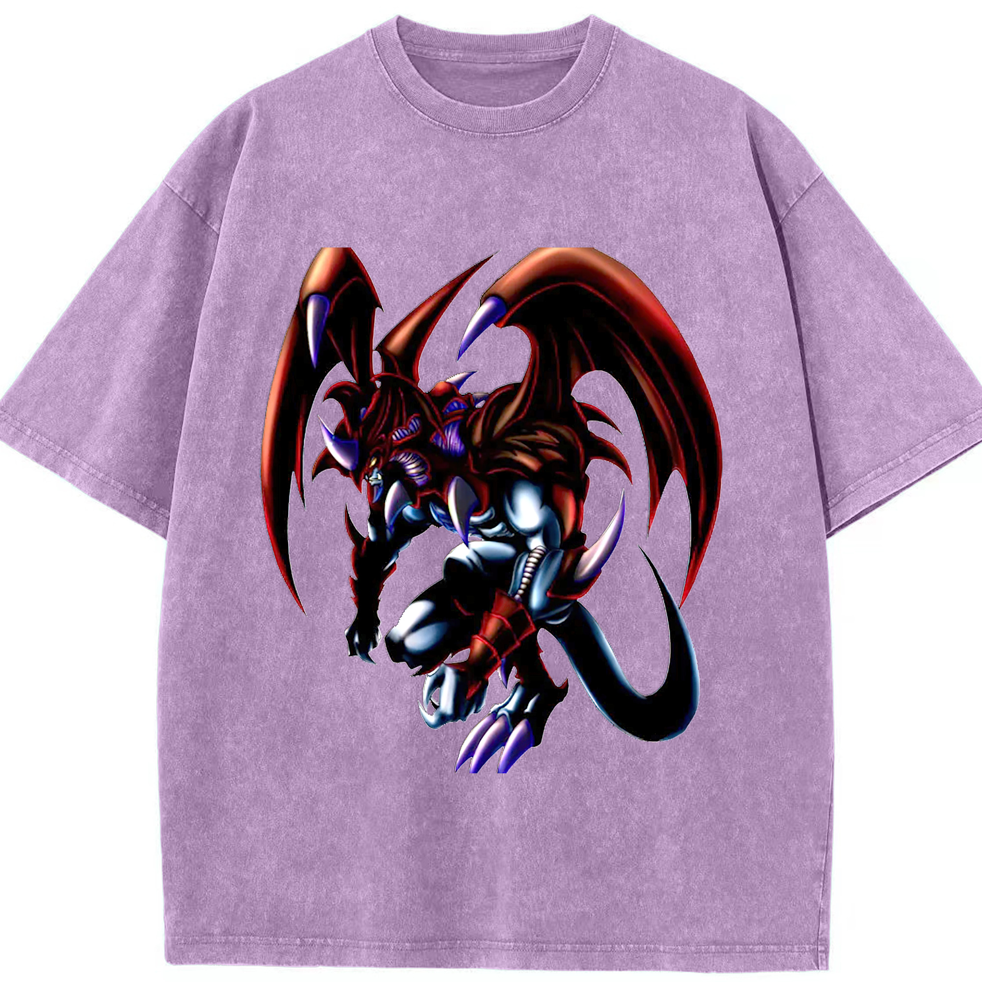（画像用） 遊☆戯☆王 Yu-Gi-Oh! 綿100% ヴィンテージ風 半袖Tシャツ（フロントプリント）