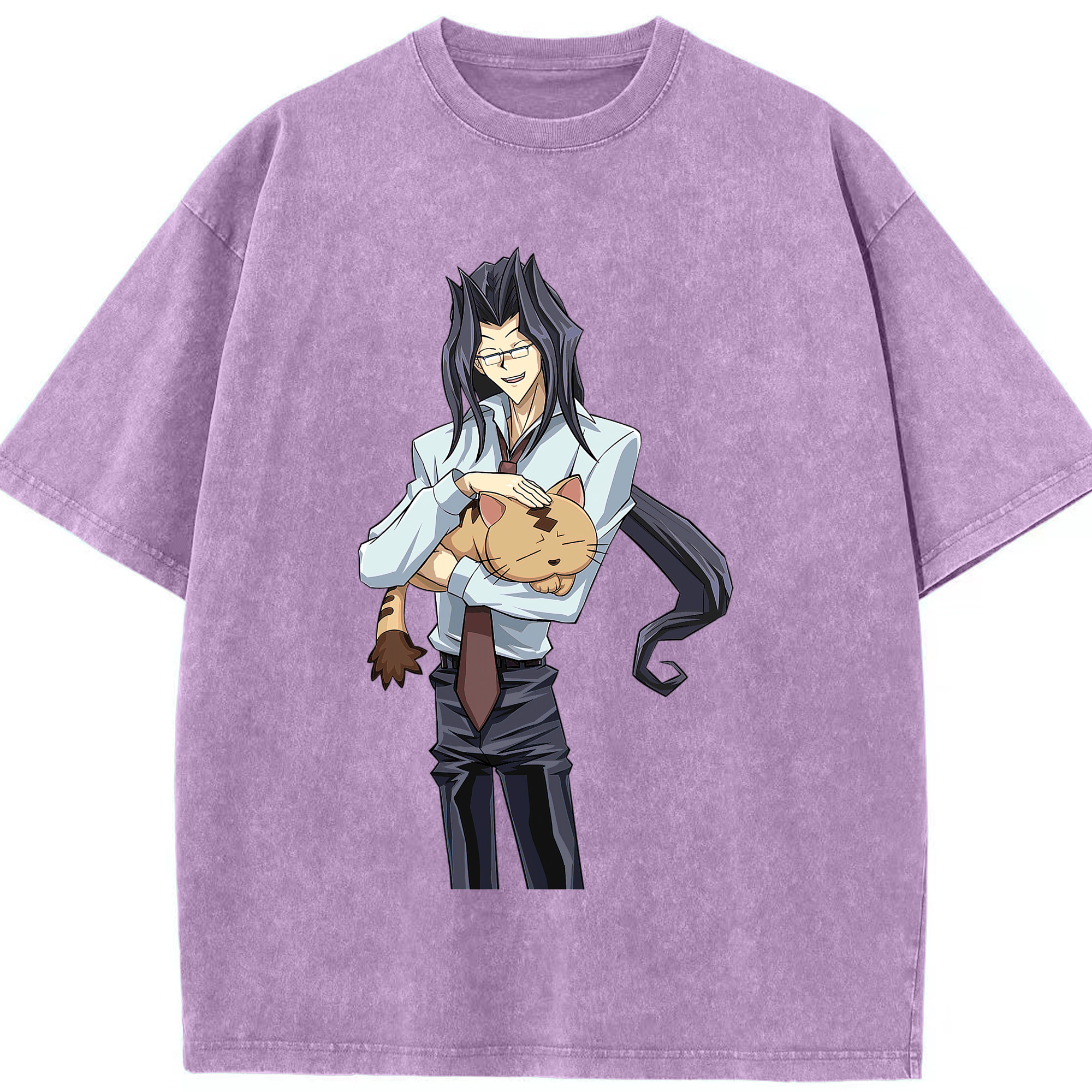 （画像用） 遊☆戯☆王 Yu-Gi-Oh! 綿100% ヴィンテージ風 半袖Tシャツ（フロントプリント）