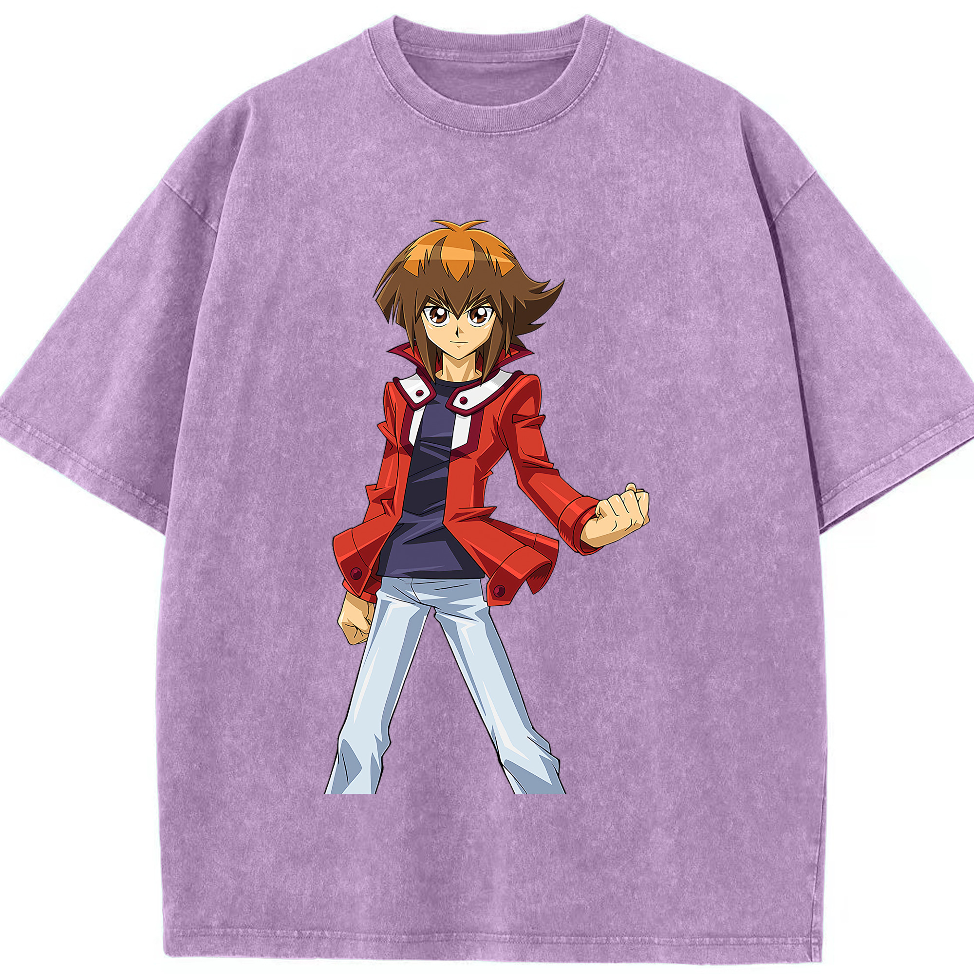 （画像用） 遊☆戯☆王 Yu-Gi-Oh! 綿100% ヴィンテージ風 半袖Tシャツ（フロントプリント）