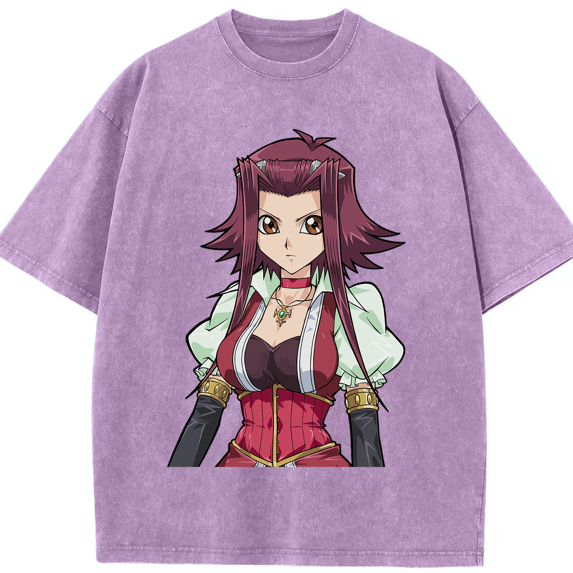 （画像用） 遊☆戯☆王 Yu-Gi-Oh! 綿100% ヴィンテージ風 半袖Tシャツ（フロントプリント）