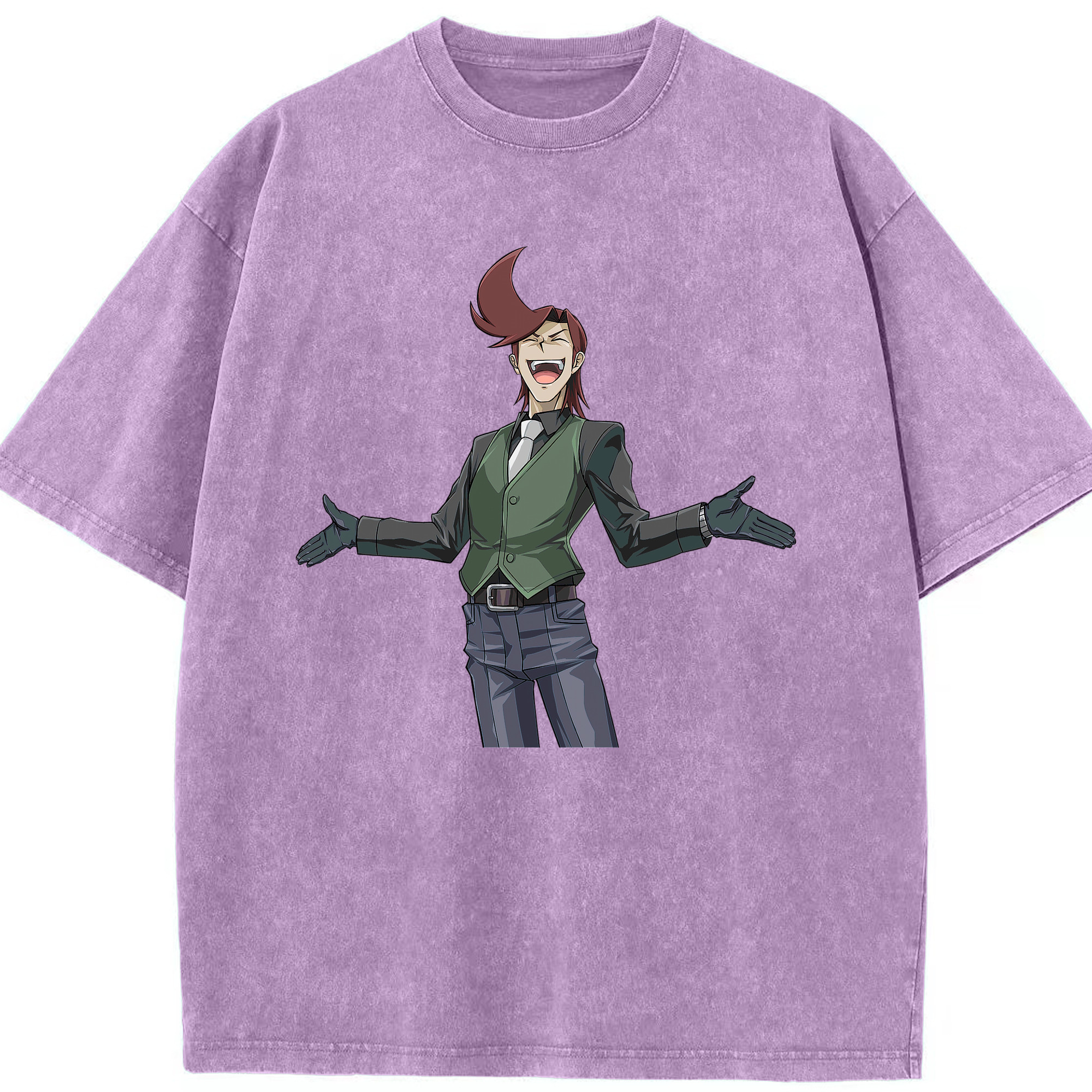 （画像用） 遊☆戯☆王 Yu-Gi-Oh! 綿100% ヴィンテージ風 半袖Tシャツ（フロントプリント）