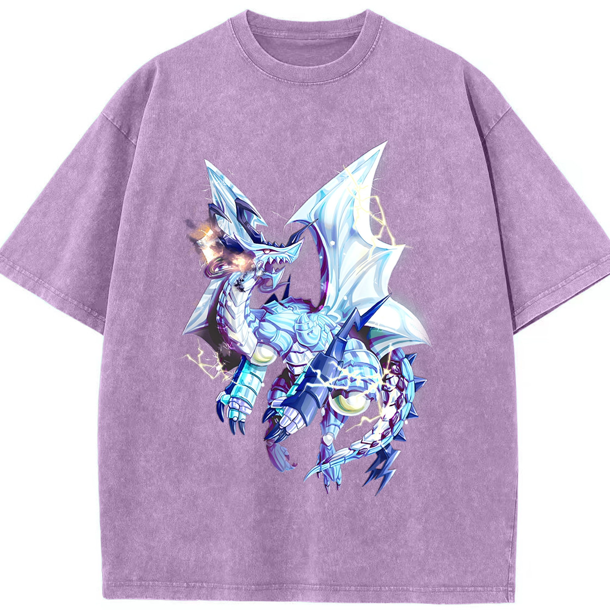 （画像用） 遊☆戯☆王 Yu-Gi-Oh! 綿100% ヴィンテージ風 半袖Tシャツ（フロントプリント）