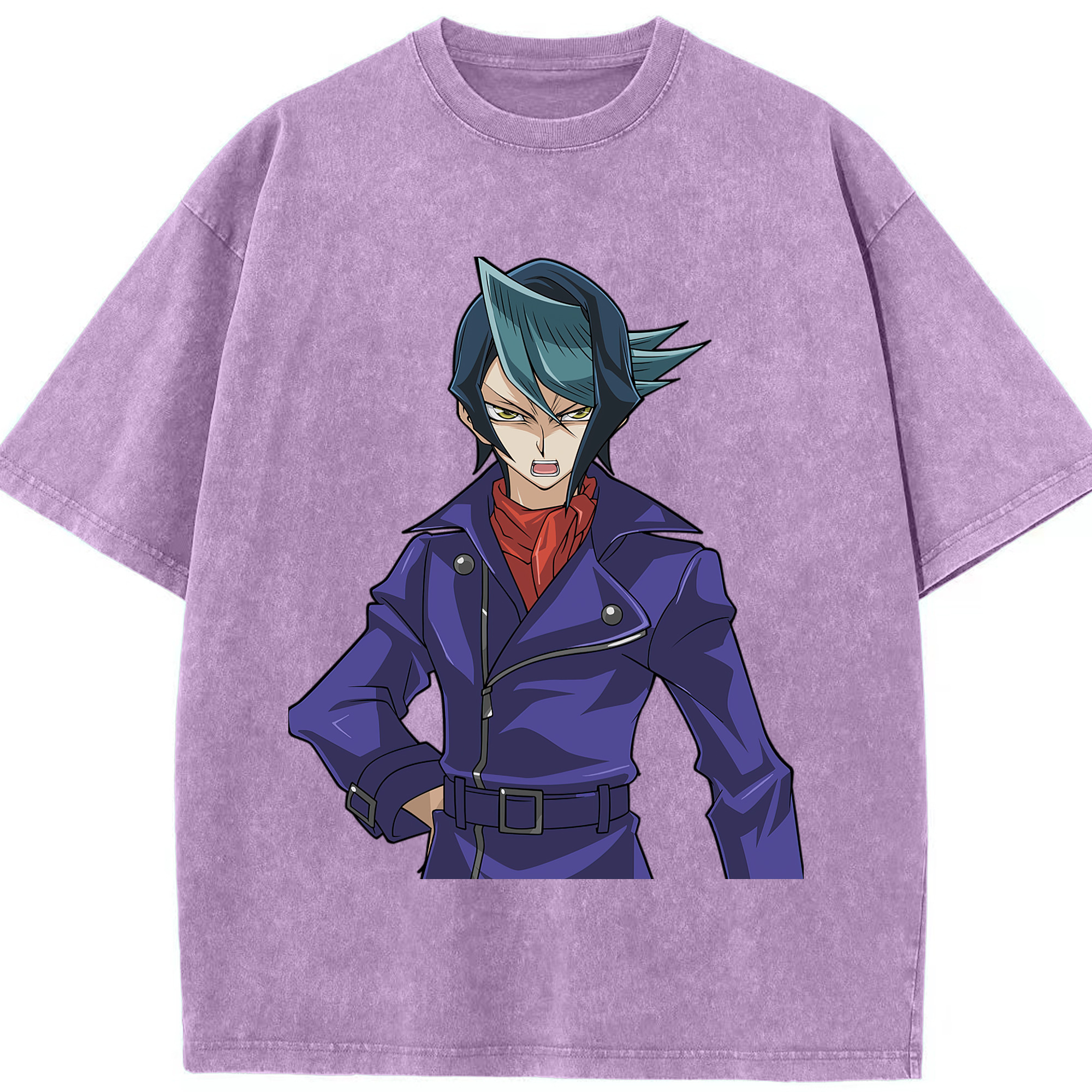 （画像用） 遊☆戯☆王 Yu-Gi-Oh! 綿100% ヴィンテージ風 半袖Tシャツ（フロントプリント）