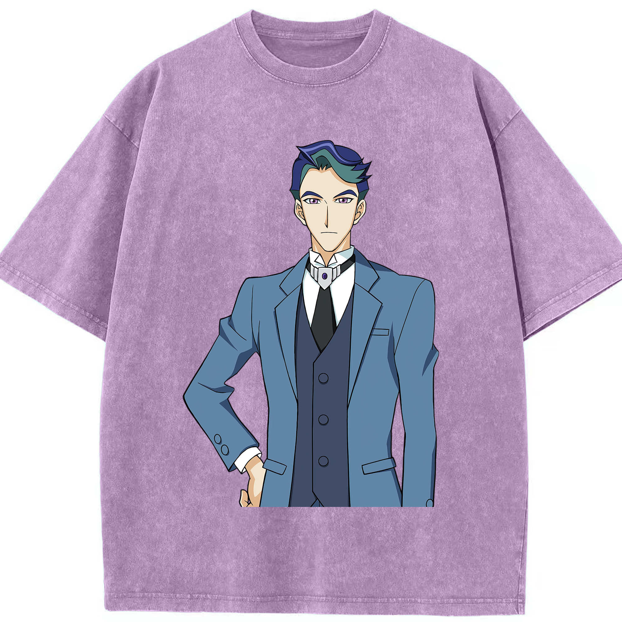 （画像用） 遊☆戯☆王 Yu-Gi-Oh! 綿100% ヴィンテージ風 半袖Tシャツ（フロントプリント）