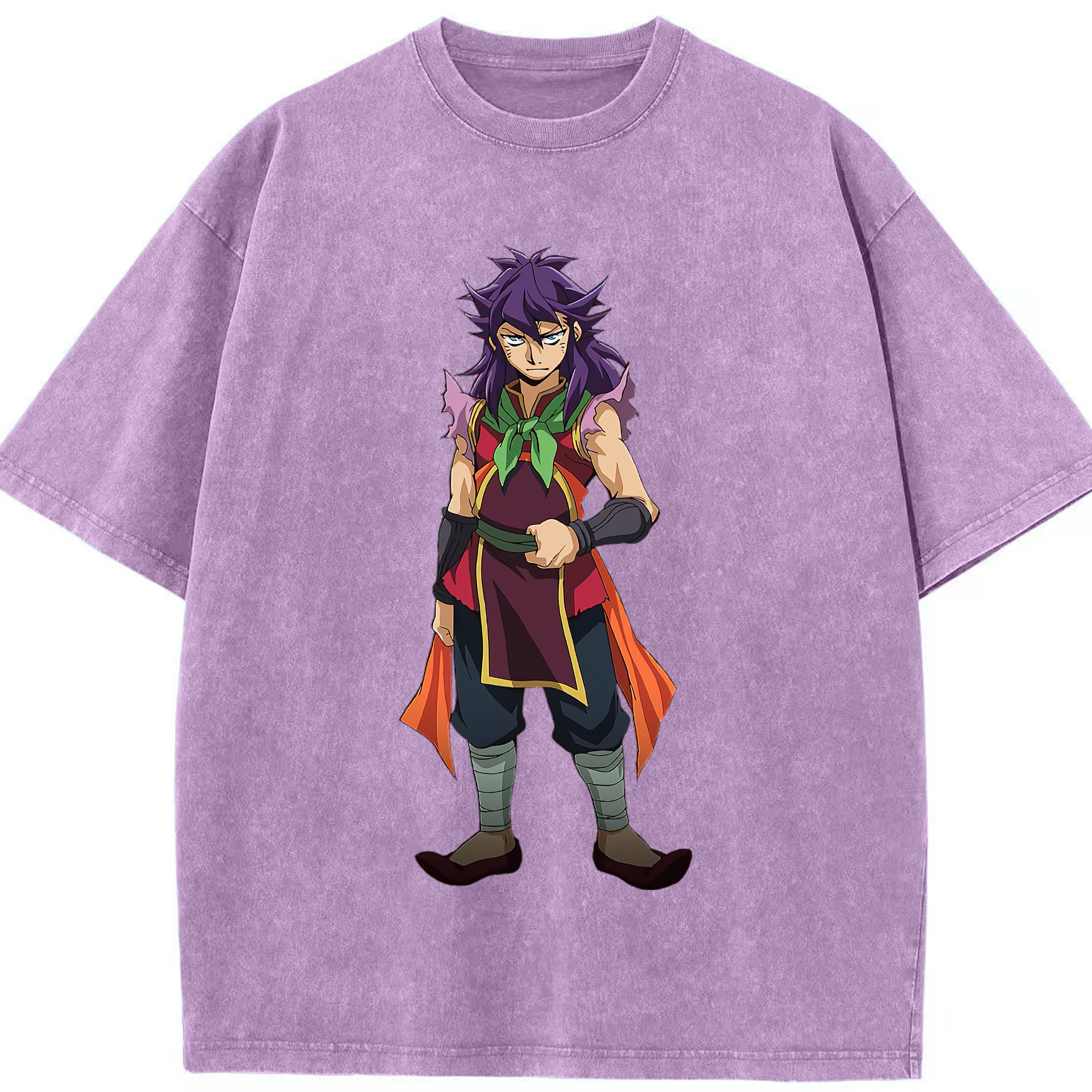 （画像用） 遊☆戯☆王 Yu-Gi-Oh! 綿100% ヴィンテージ風 半袖Tシャツ（フロントプリント）
