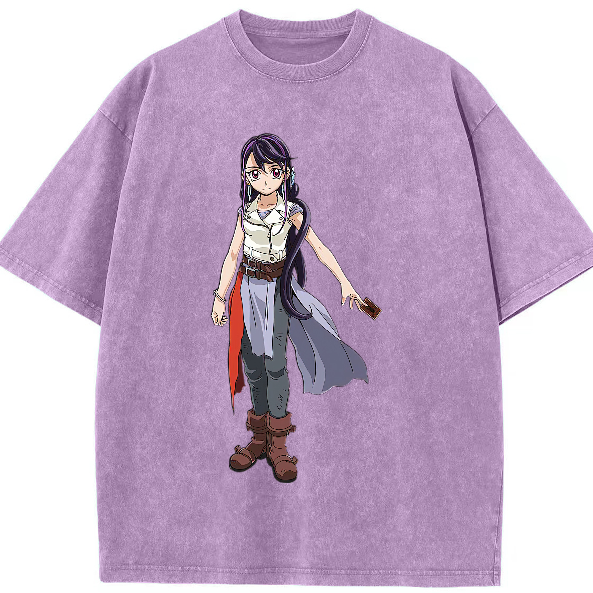 （画像用） 遊☆戯☆王 Yu-Gi-Oh! 綿100% ヴィンテージ風 半袖Tシャツ（フロントプリント）