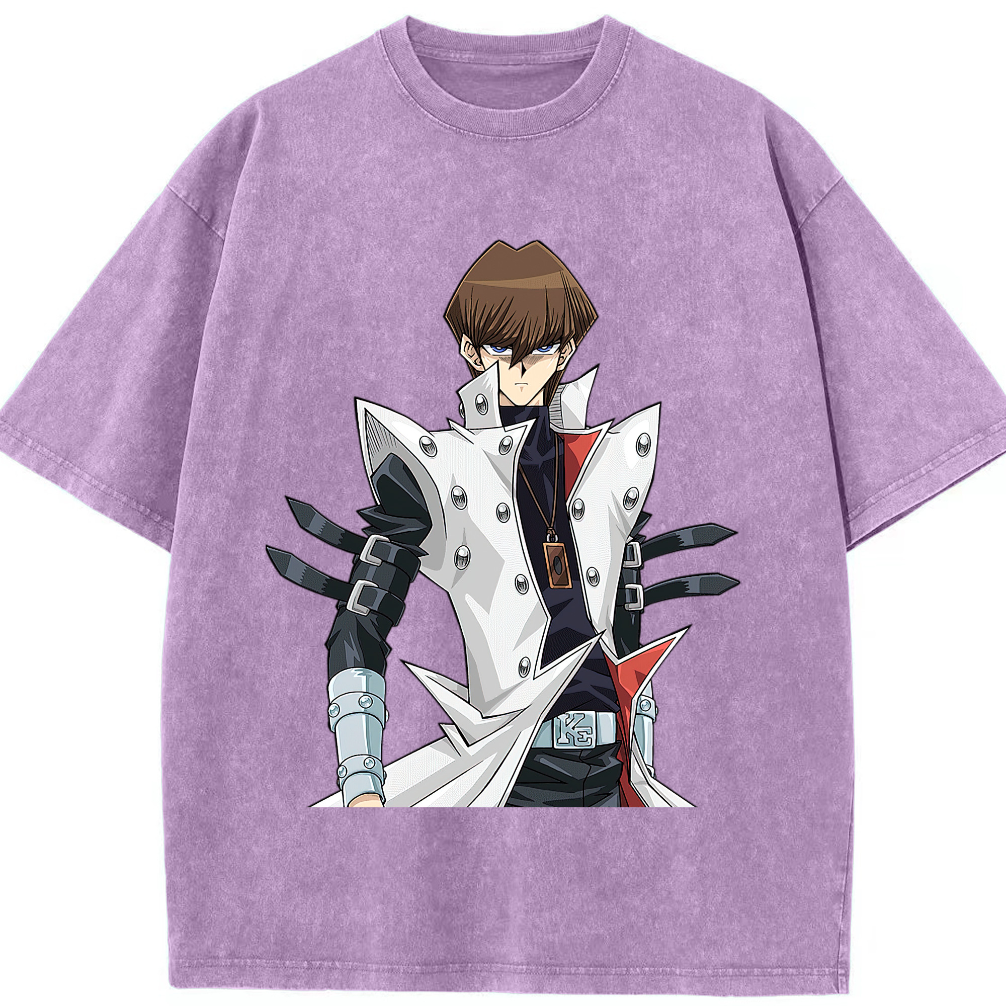 （画像用） 遊☆戯☆王 Yu-Gi-Oh! 綿100% ヴィンテージ風 半袖Tシャツ（フロントプリント）