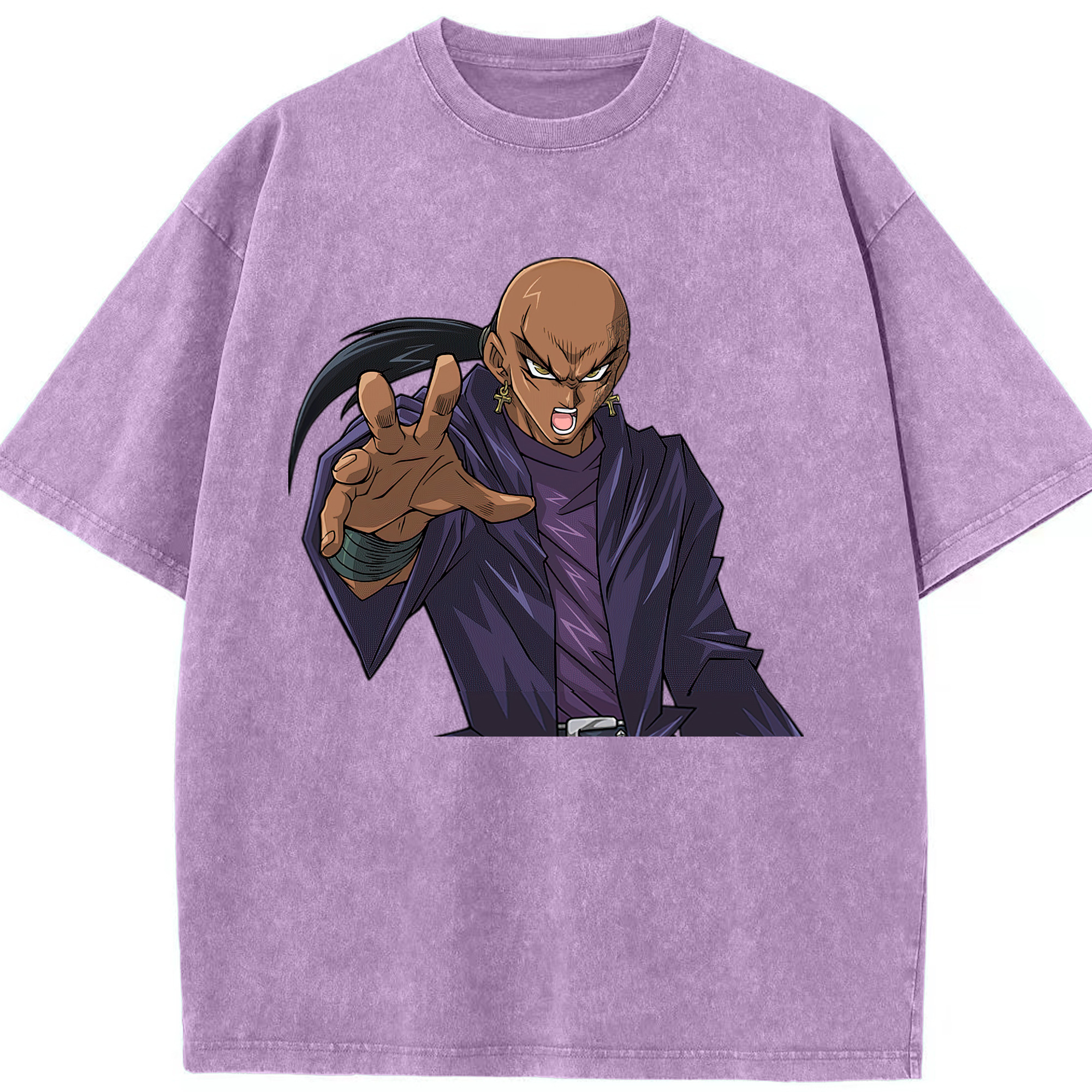 （画像用） 遊☆戯☆王 Yu-Gi-Oh! 綿100% ヴィンテージ風 半袖Tシャツ（フロントプリント）