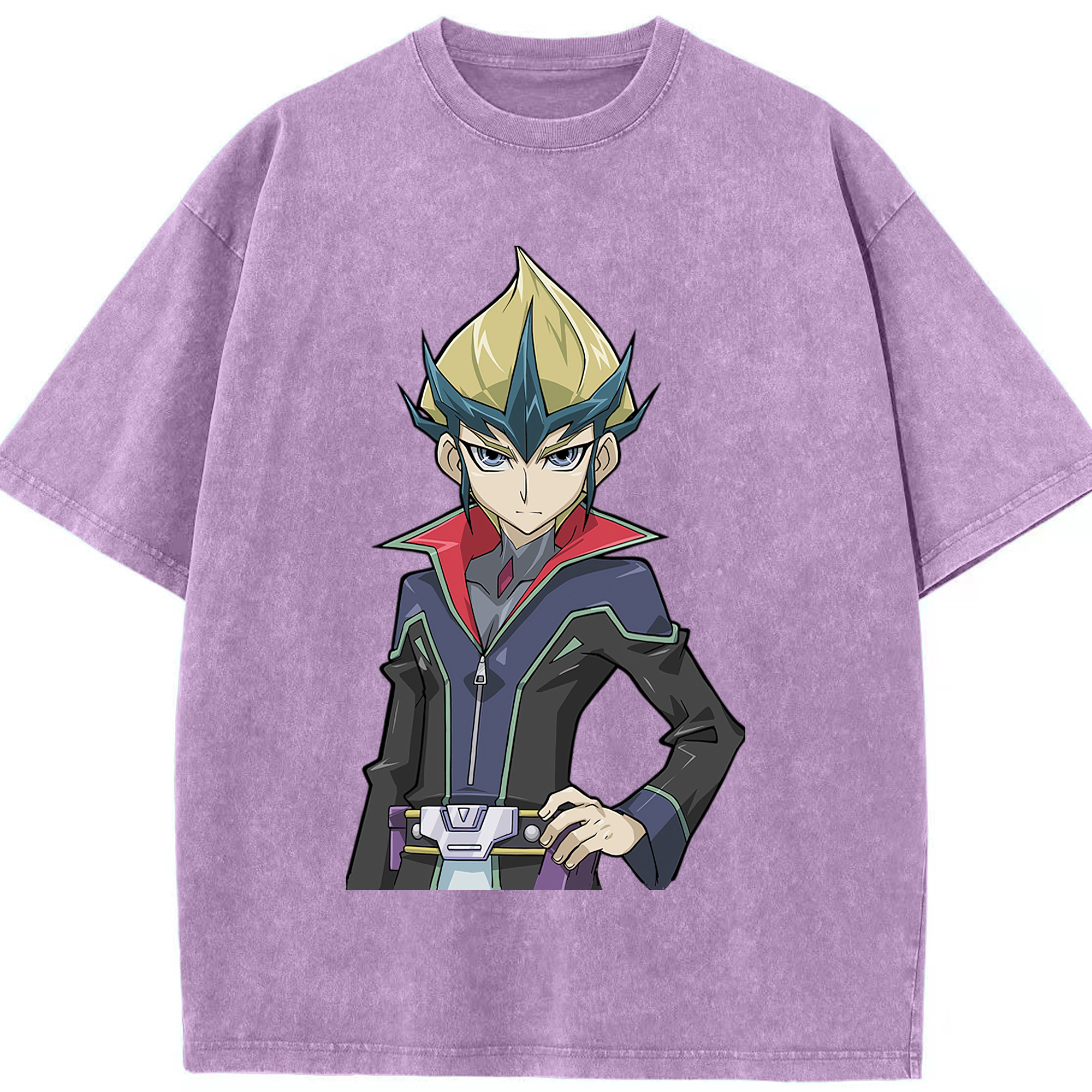 （画像用） 遊☆戯☆王 Yu-Gi-Oh! 綿100% ヴィンテージ風 半袖Tシャツ（フロントプリント）
