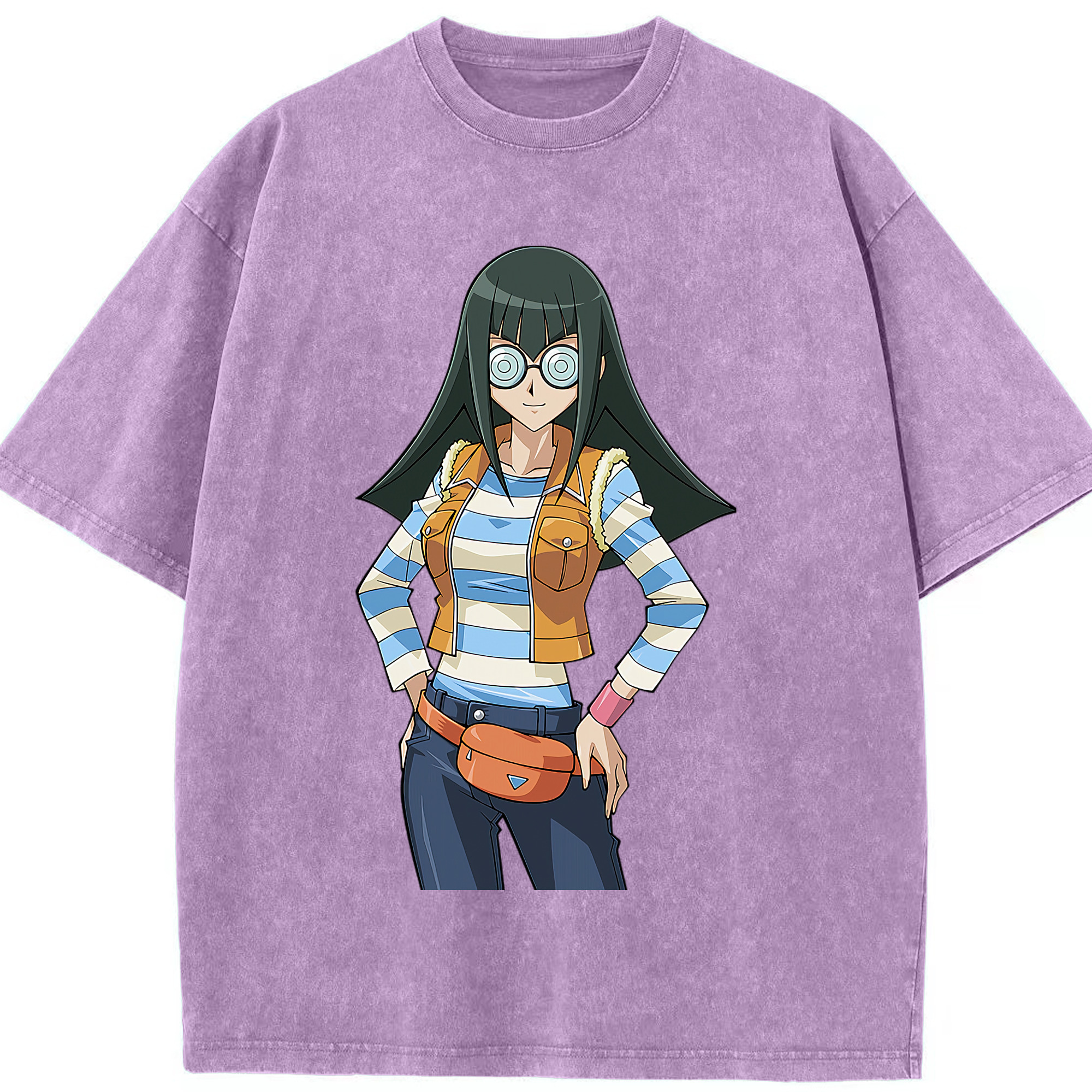 （画像用） 遊☆戯☆王 Yu-Gi-Oh! 綿100% ヴィンテージ風 半袖Tシャツ（フロントプリント）