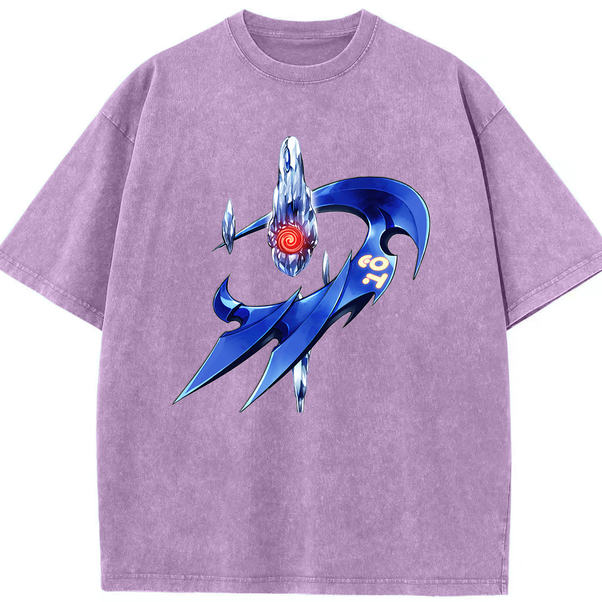 （画像用） 遊☆戯☆王 Yu-Gi-Oh! 綿100% ヴィンテージ風 半袖Tシャツ（フロントプリント）