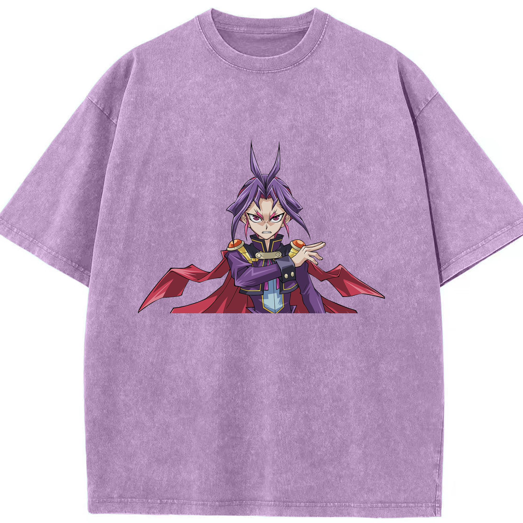 （画像用） 遊☆戯☆王 Yu-Gi-Oh! 綿100% ヴィンテージ風 半袖Tシャツ（フロントプリント）