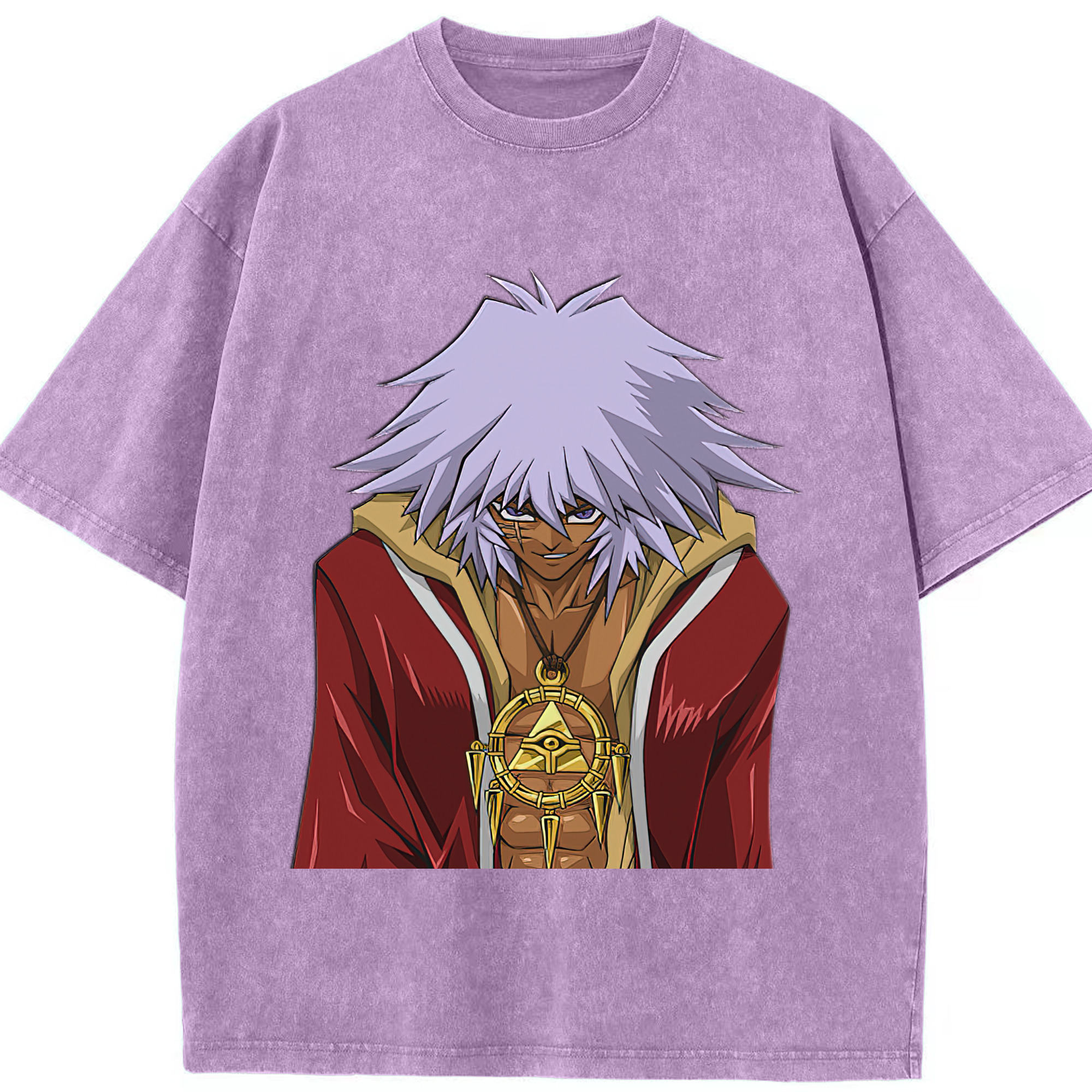 （画像用） 遊☆戯☆王 Yu-Gi-Oh! 綿100% ヴィンテージ風 半袖Tシャツ（フロントプリント）