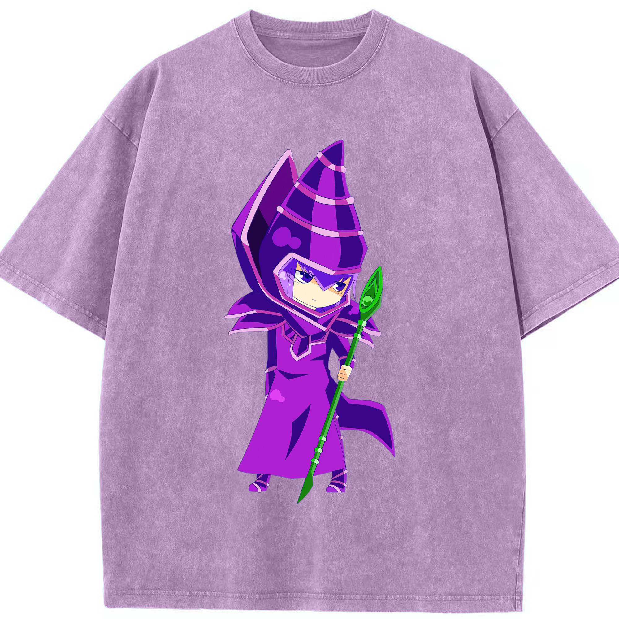 （画像用） 遊☆戯☆王 Yu-Gi-Oh! 綿100% ヴィンテージ風 半袖Tシャツ（フロントプリント）