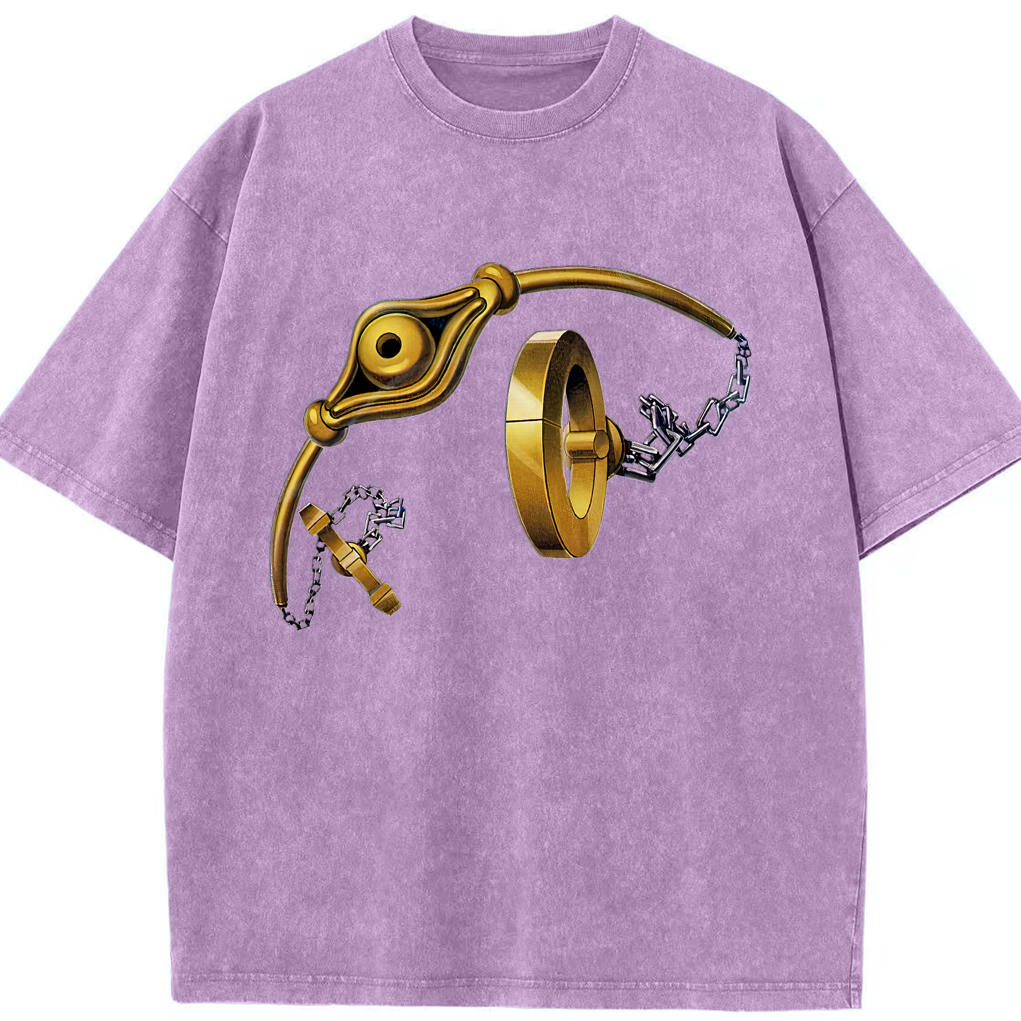 （画像用） 遊☆戯☆王 Yu-Gi-Oh! 綿100% ヴィンテージ風 半袖Tシャツ（フロントプリント）