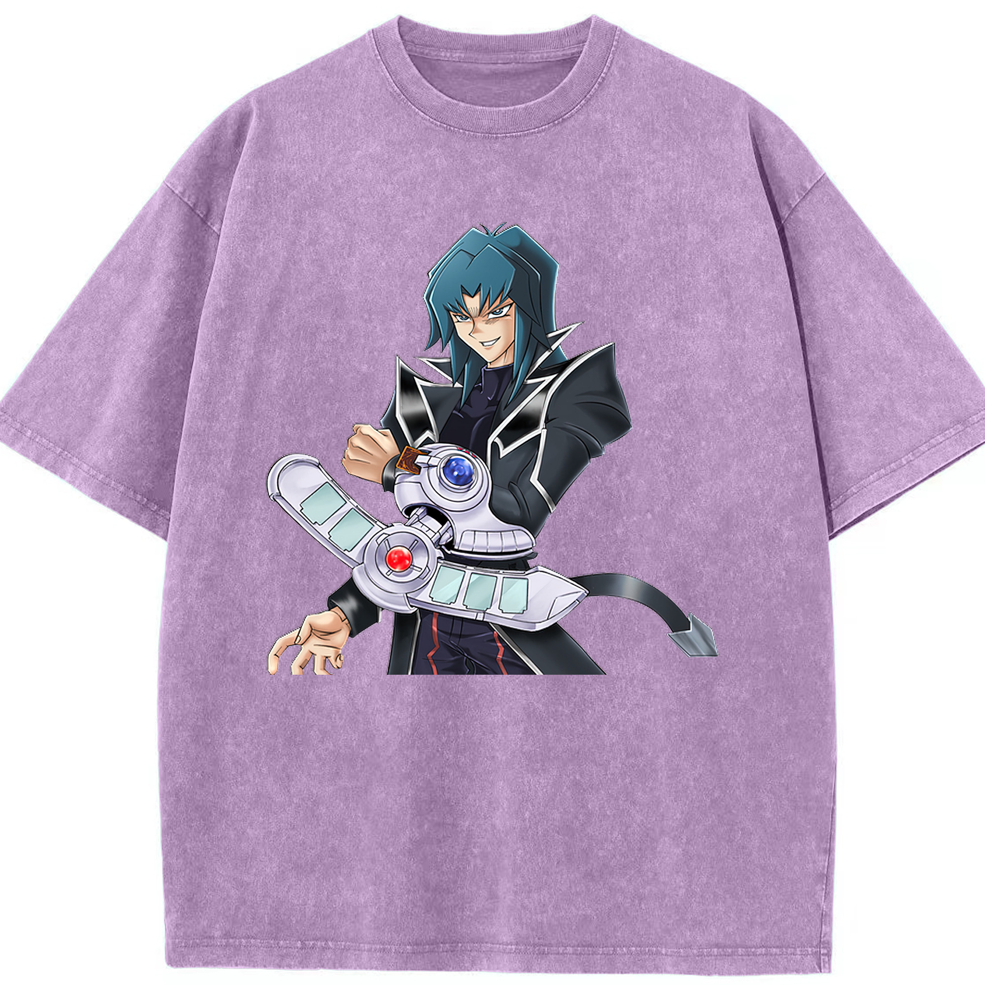 （画像用） 遊☆戯☆王 Yu-Gi-Oh! 綿100% ヴィンテージ風 半袖Tシャツ（フロントプリント）