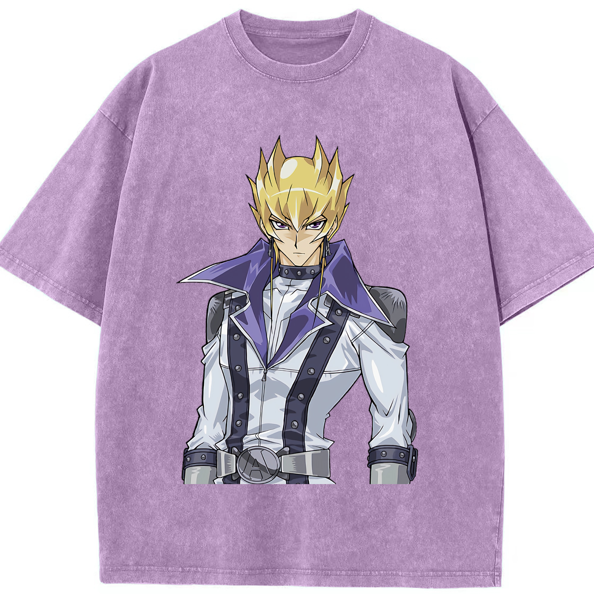 （画像用） 遊☆戯☆王 Yu-Gi-Oh! 綿100% ヴィンテージ風 半袖Tシャツ（フロントプリント）