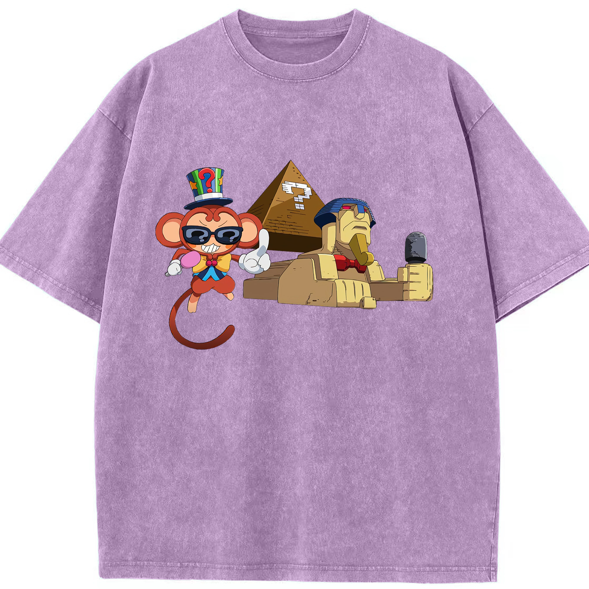 （画像用） 遊☆戯☆王 Yu-Gi-Oh! 綿100% ヴィンテージ風 半袖Tシャツ（フロントプリント）