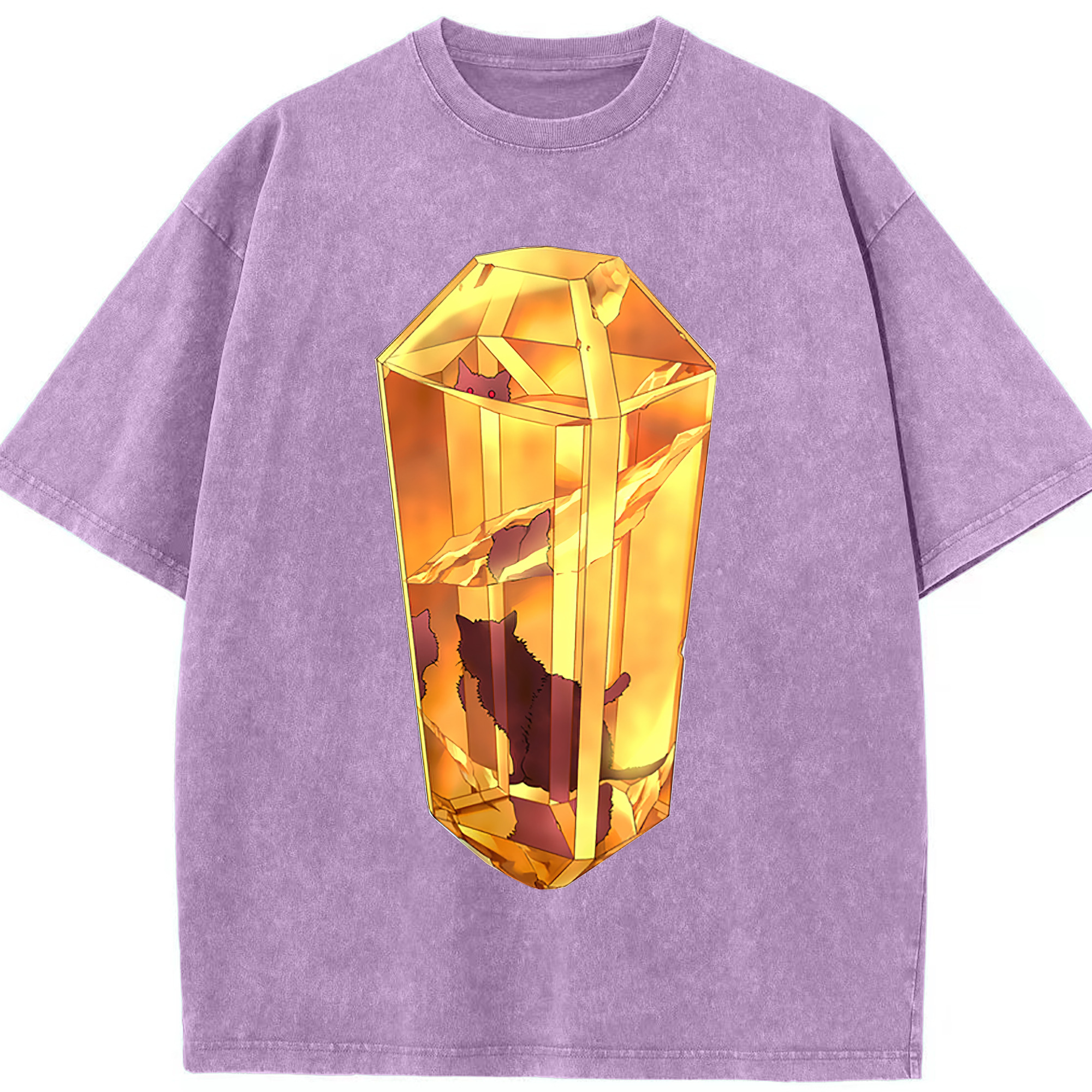 （画像用） 遊☆戯☆王 Yu-Gi-Oh! 綿100% ヴィンテージ風 半袖Tシャツ（フロントプリント）