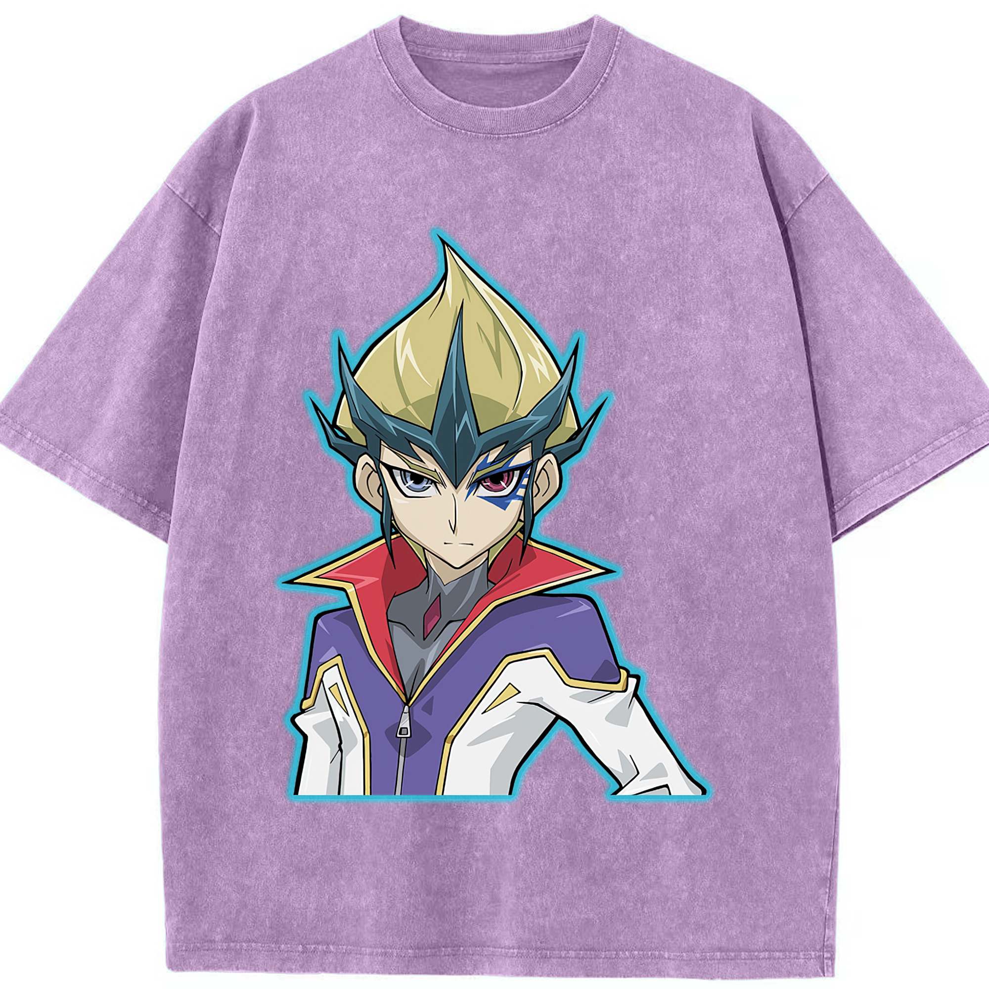 （画像用） 遊☆戯☆王 Yu-Gi-Oh! 綿100% ヴィンテージ風 半袖Tシャツ（フロントプリント）