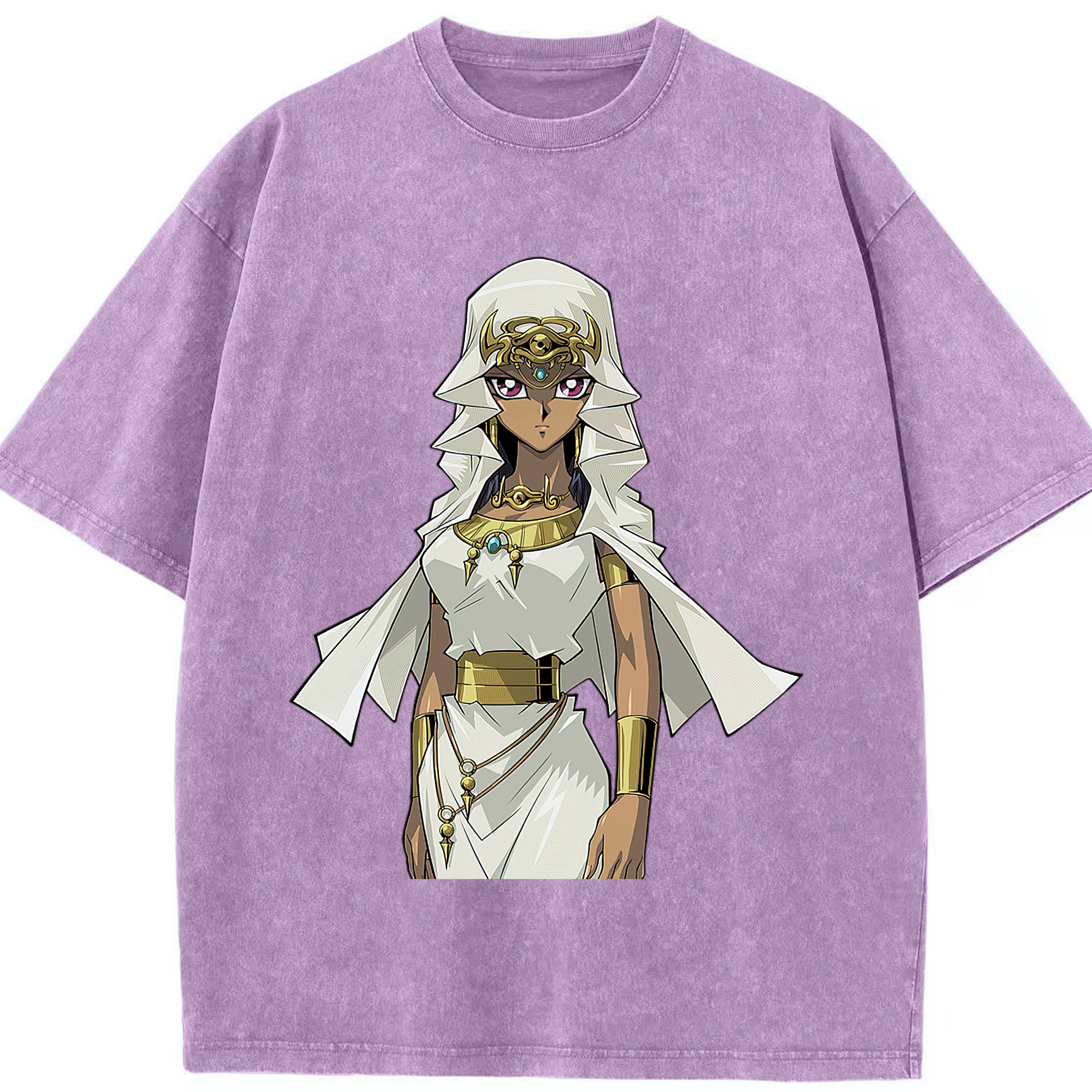 （画像用） 遊☆戯☆王 Yu-Gi-Oh! 綿100% ヴィンテージ風 半袖Tシャツ（フロントプリント）