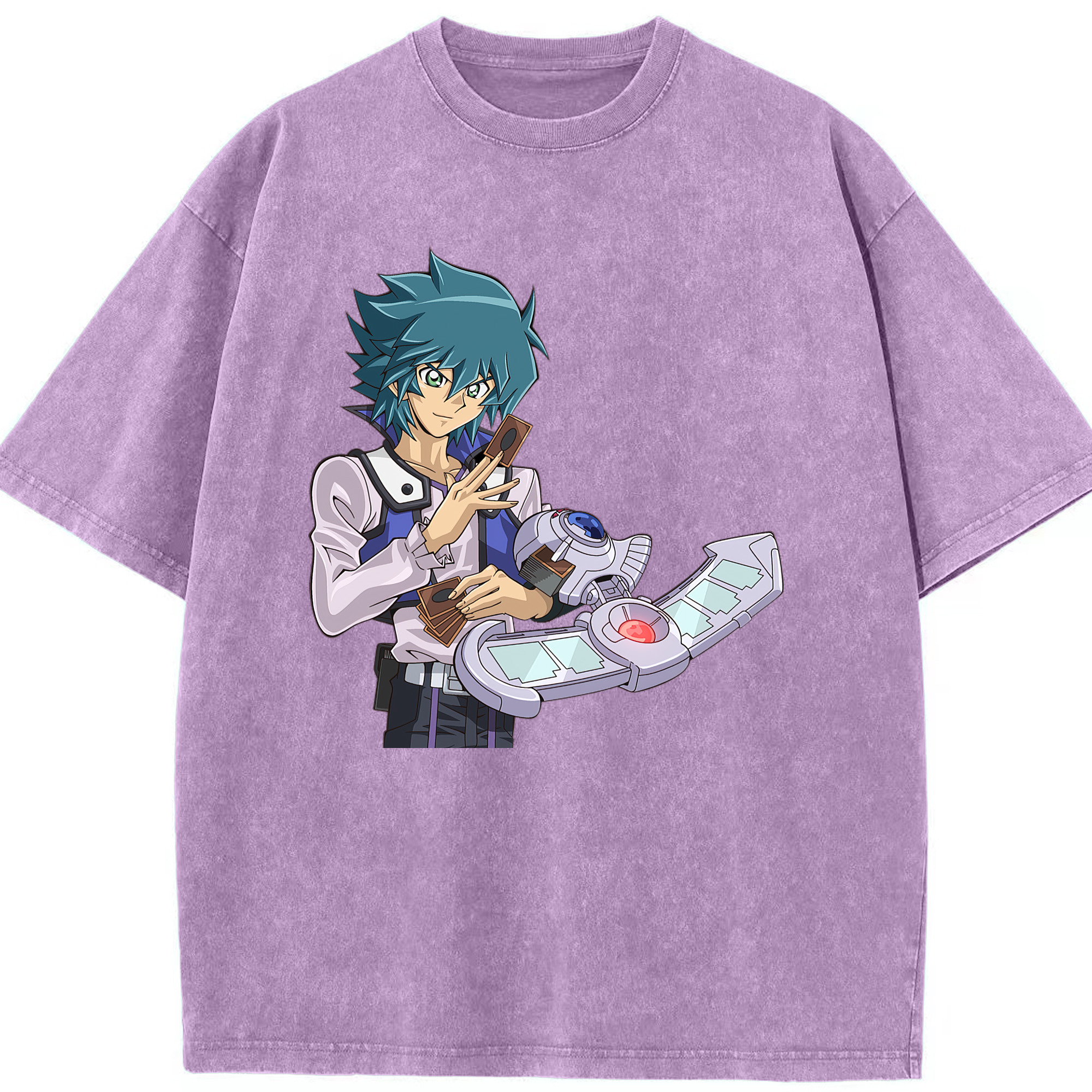 （画像用） 遊☆戯☆王 Yu-Gi-Oh! 綿100% ヴィンテージ風 半袖Tシャツ（フロントプリント）