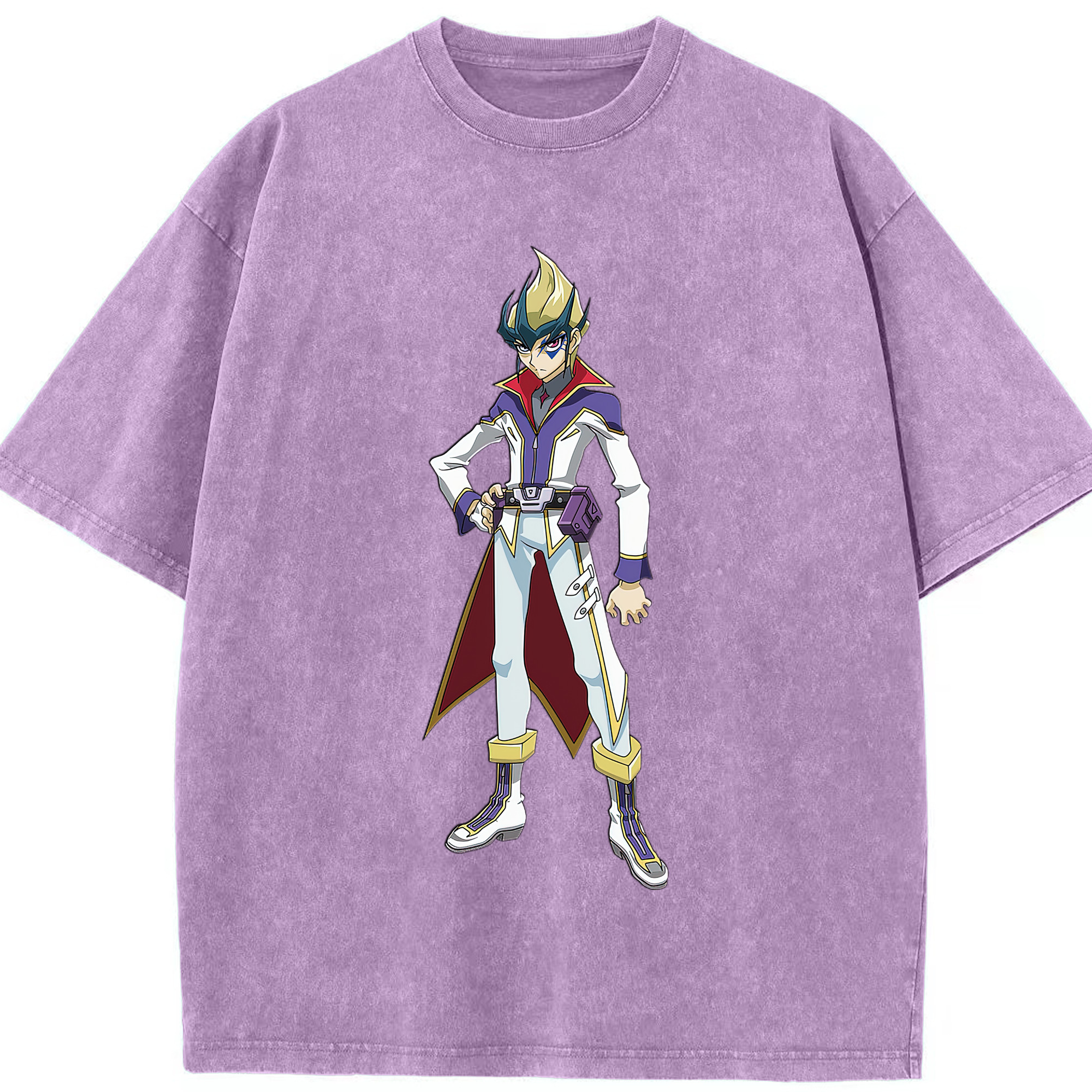 （画像用） 遊☆戯☆王 Yu-Gi-Oh! 綿100% ヴィンテージ風 半袖Tシャツ（フロントプリント）