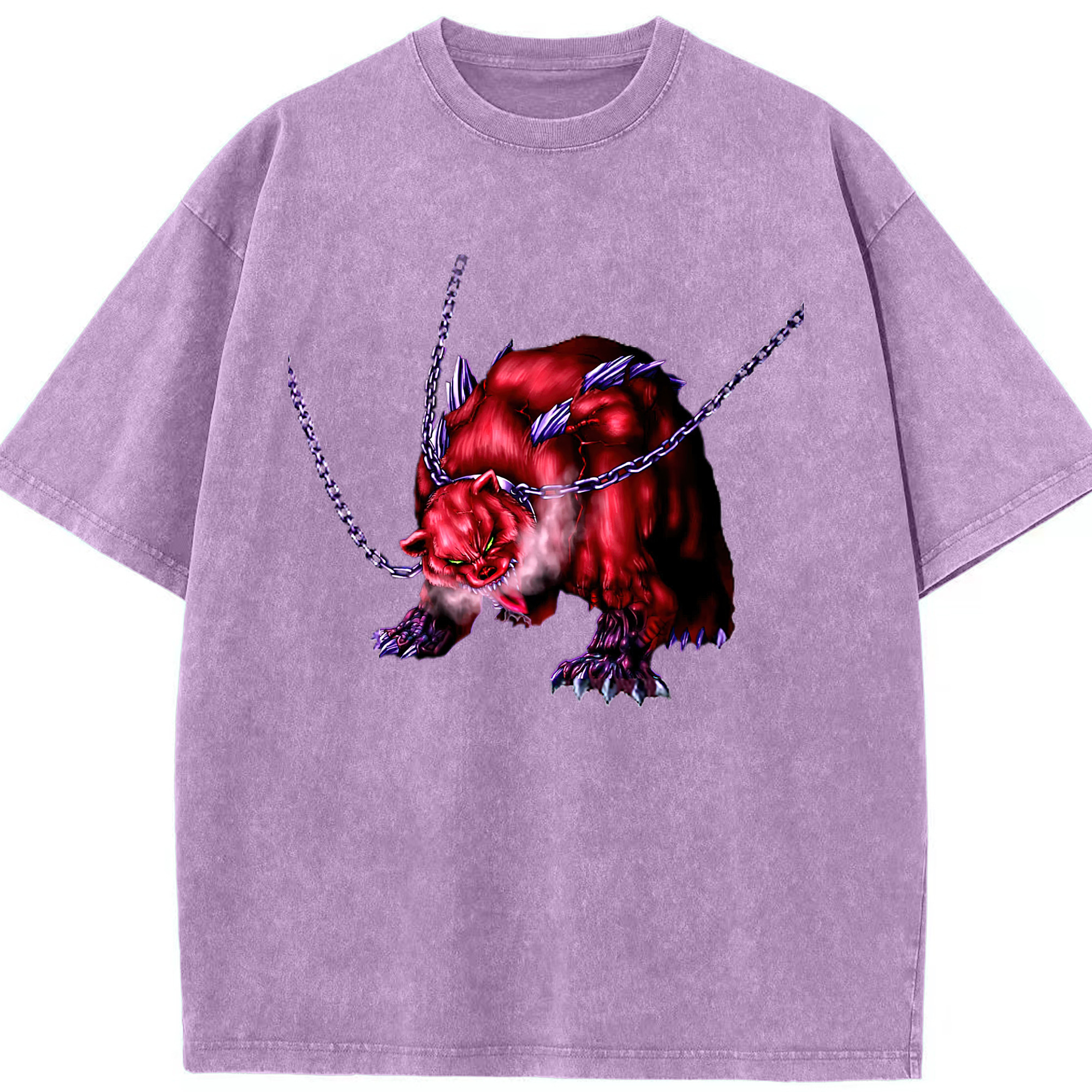 （画像用） 遊☆戯☆王 Yu-Gi-Oh! 綿100% ヴィンテージ風 半袖Tシャツ（フロントプリント）