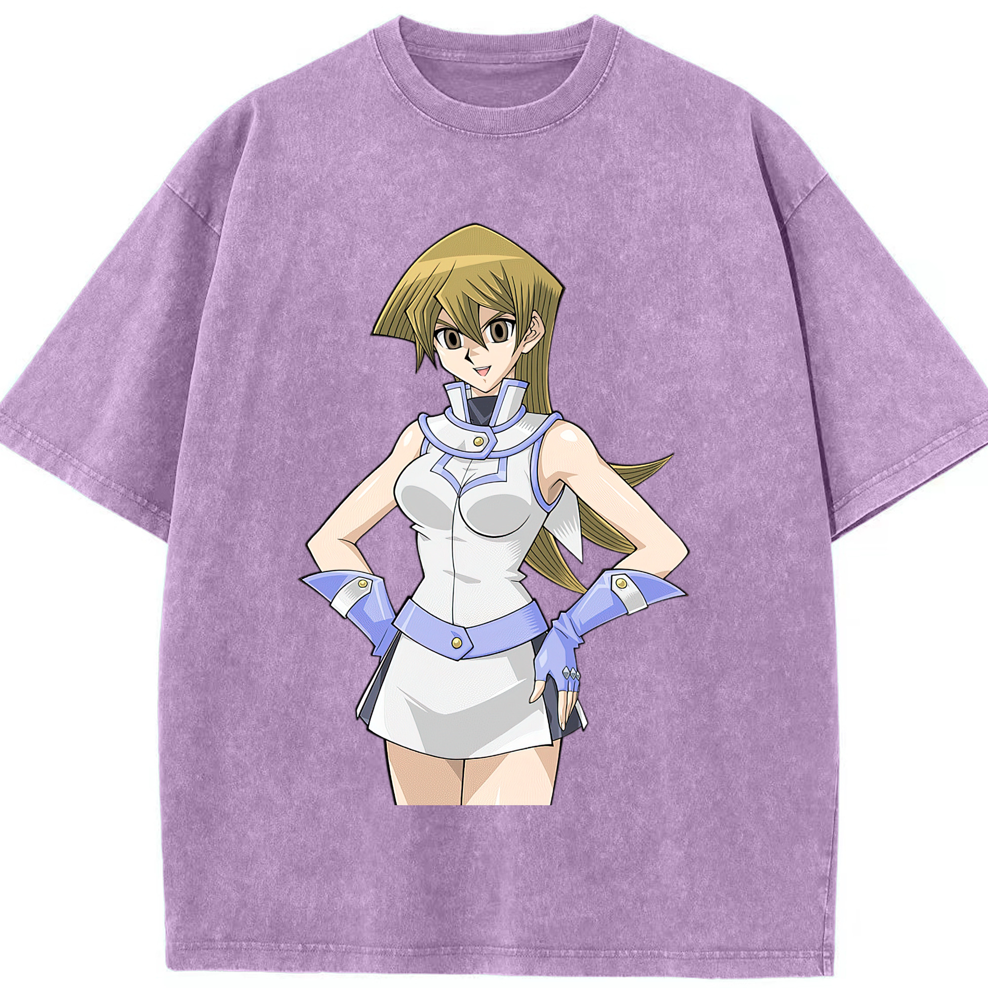 （画像用） 遊☆戯☆王 Yu-Gi-Oh! 綿100% ヴィンテージ風 半袖Tシャツ（フロントプリント）