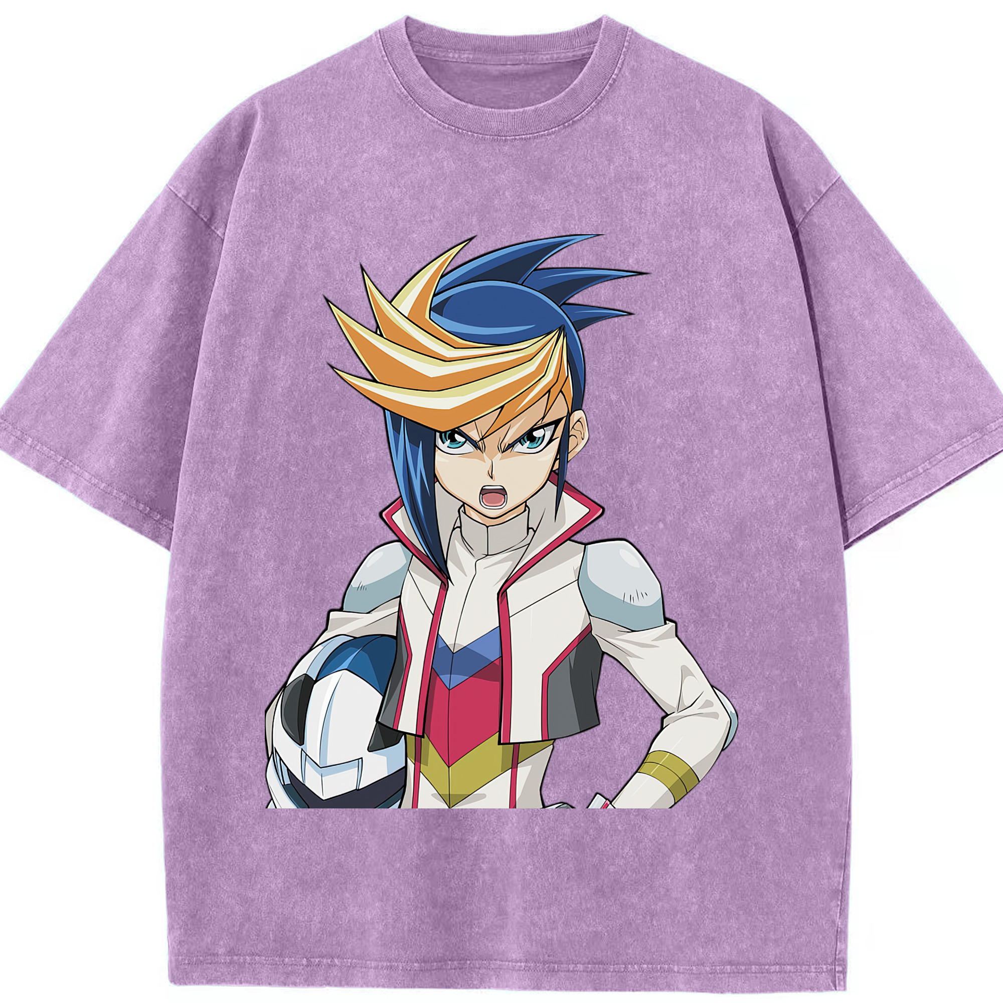 （画像用） 遊☆戯☆王 Yu-Gi-Oh! 綿100% ヴィンテージ風 半袖Tシャツ（フロントプリント）