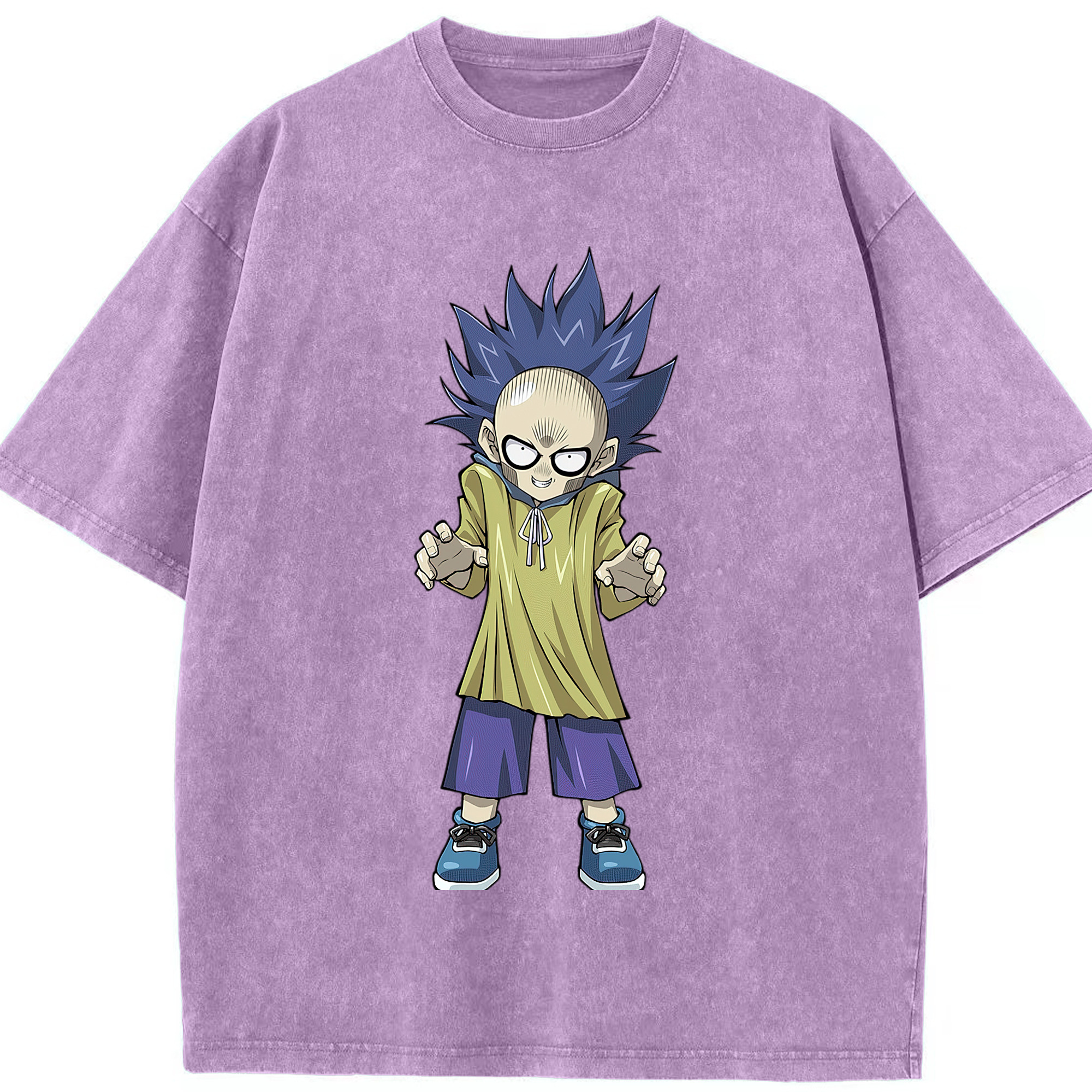 （画像用） 遊☆戯☆王 Yu-Gi-Oh! 綿100% ヴィンテージ風 半袖Tシャツ（フロントプリント）