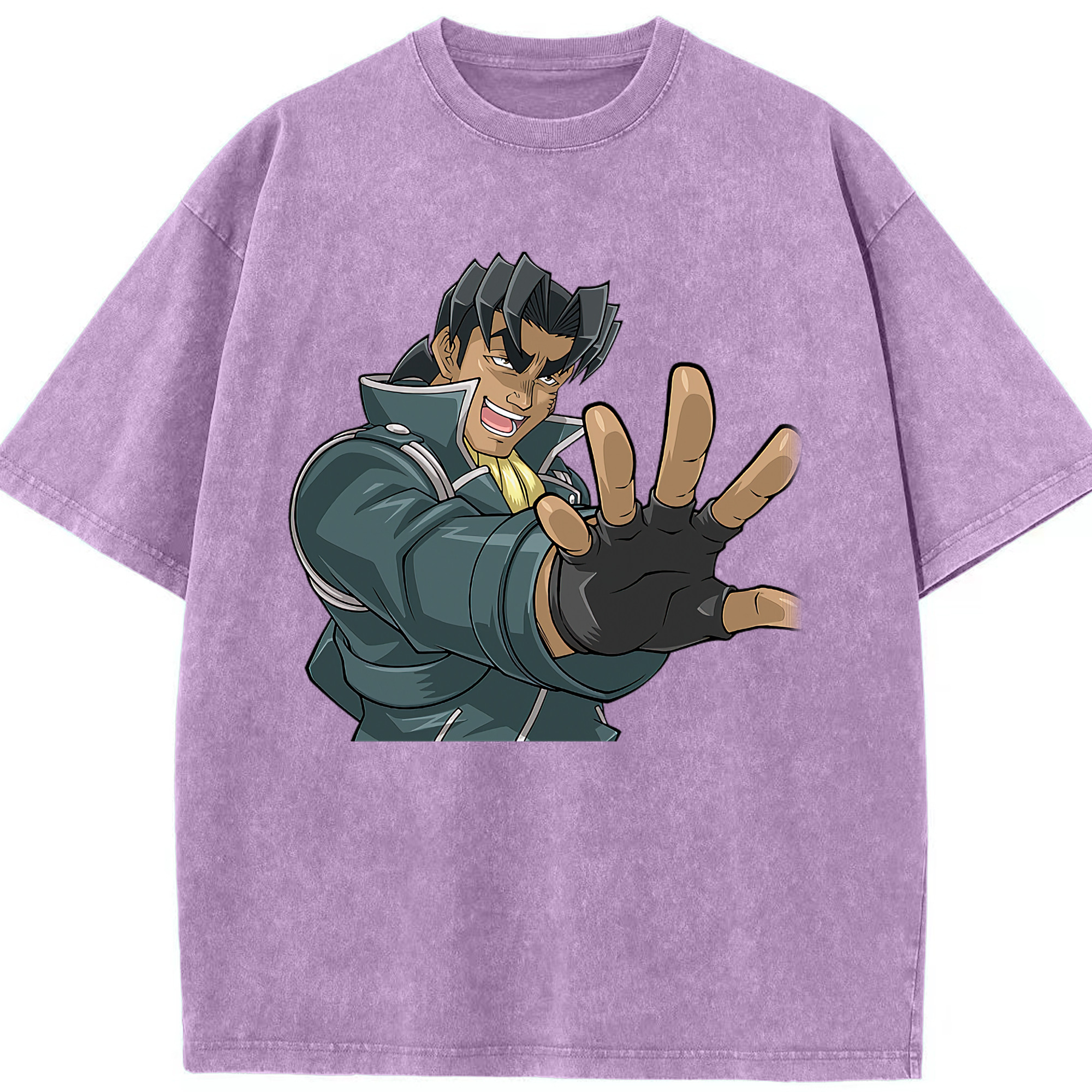 （画像用） 遊☆戯☆王 Yu-Gi-Oh! 綿100% ヴィンテージ風 半袖Tシャツ（フロントプリント）
