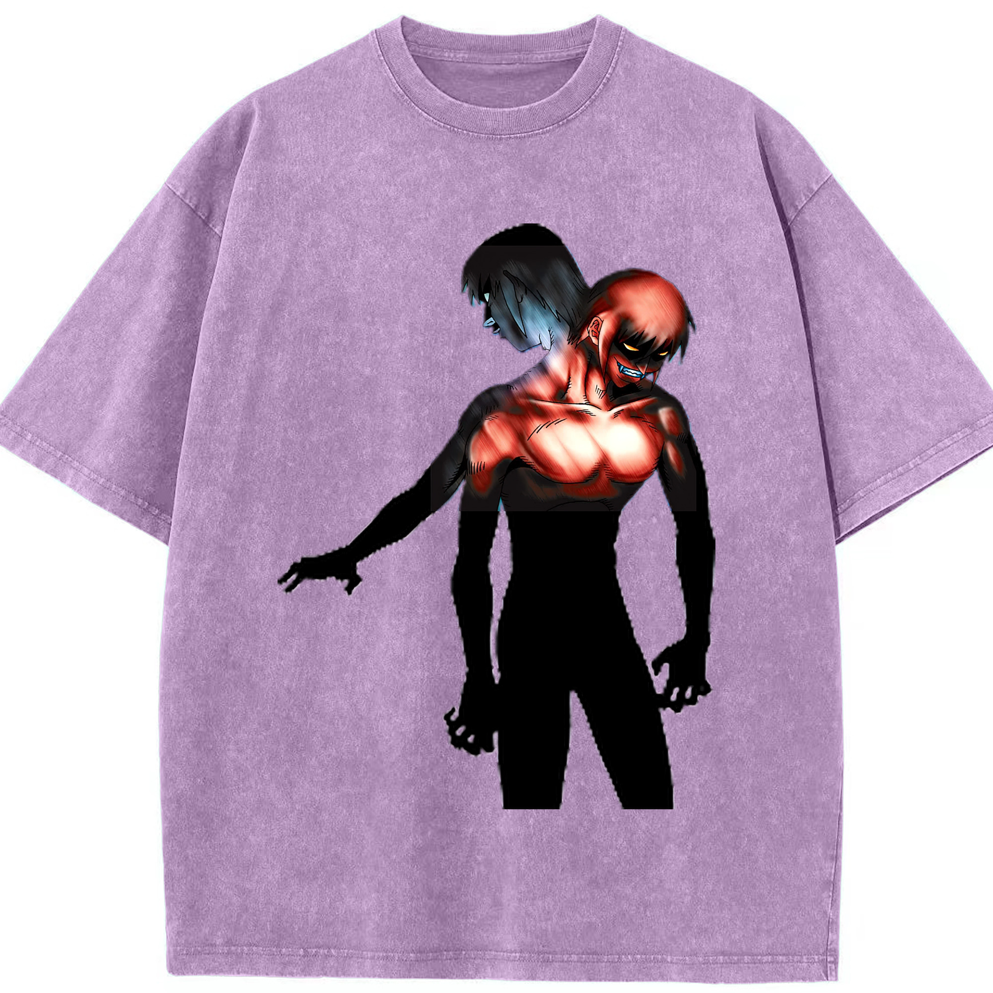 （画像用） 遊☆戯☆王 Yu-Gi-Oh! 綿100% ヴィンテージ風 半袖Tシャツ（フロントプリント）
