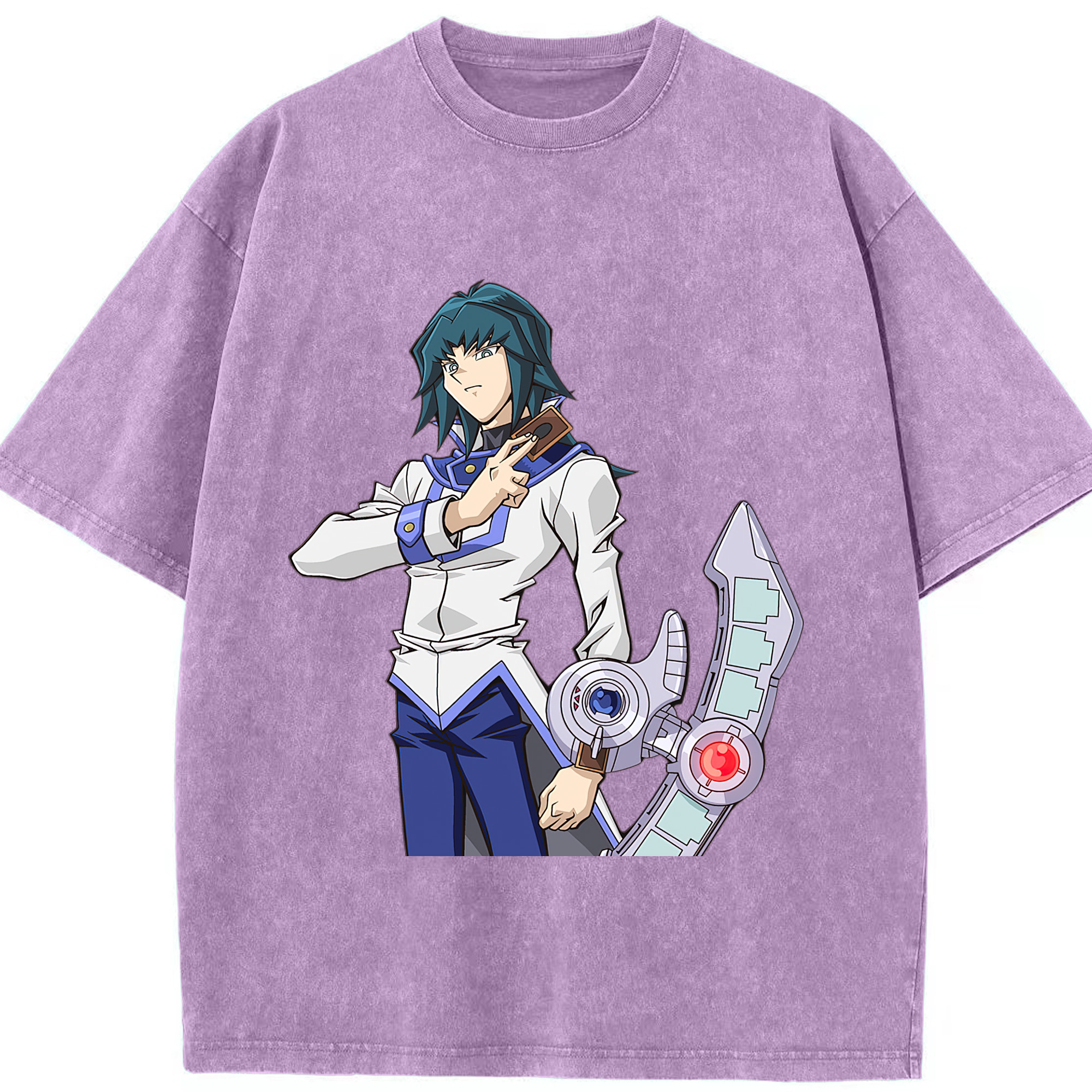 （画像用） 遊☆戯☆王 Yu-Gi-Oh! 綿100% ヴィンテージ風 半袖Tシャツ（フロントプリント）