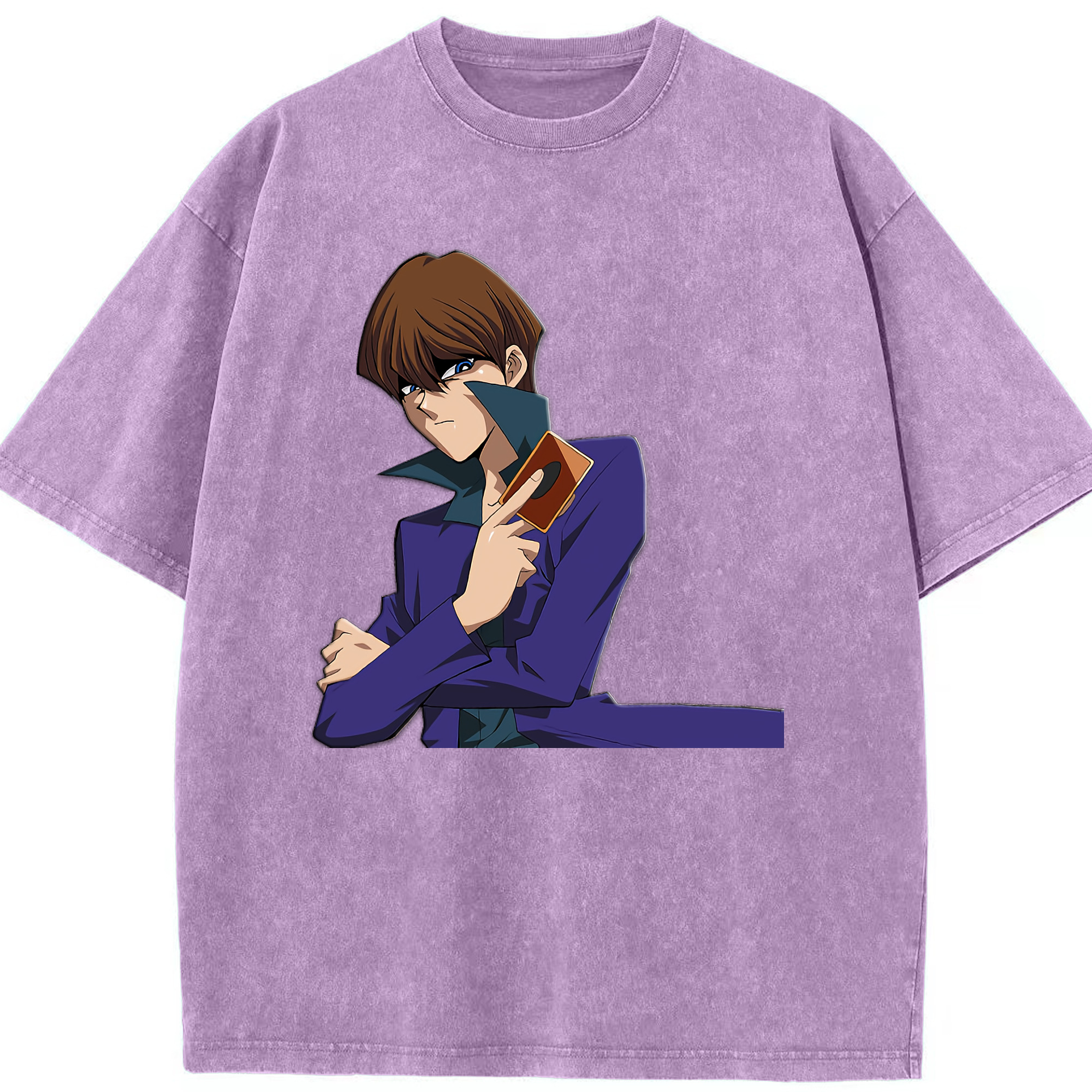 （画像用） 遊☆戯☆王 Yu-Gi-Oh! 綿100% ヴィンテージ風 半袖Tシャツ（フロントプリント）