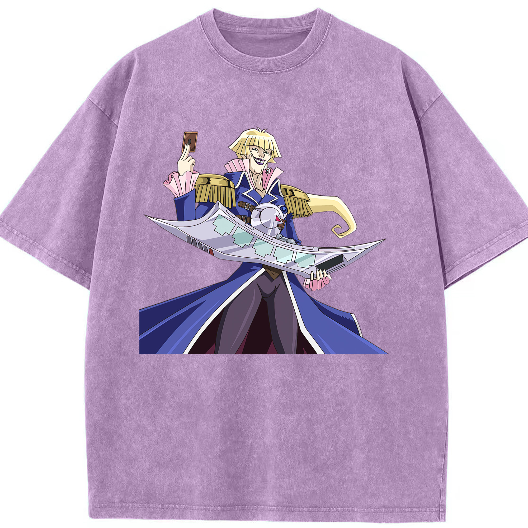 （画像用） 遊☆戯☆王 Yu-Gi-Oh! 綿100% ヴィンテージ風 半袖Tシャツ（フロントプリント）