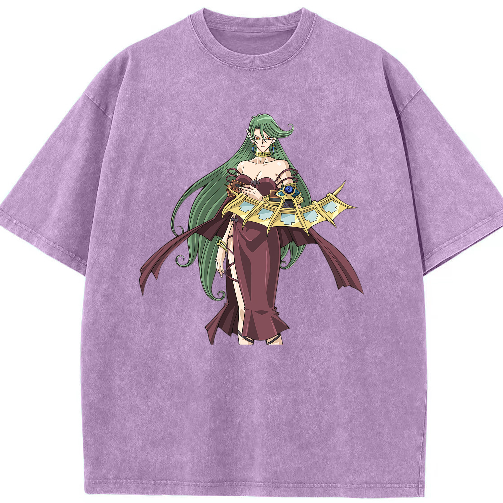 （画像用） 遊☆戯☆王 Yu-Gi-Oh! 綿100% ヴィンテージ風 半袖Tシャツ（フロントプリント）