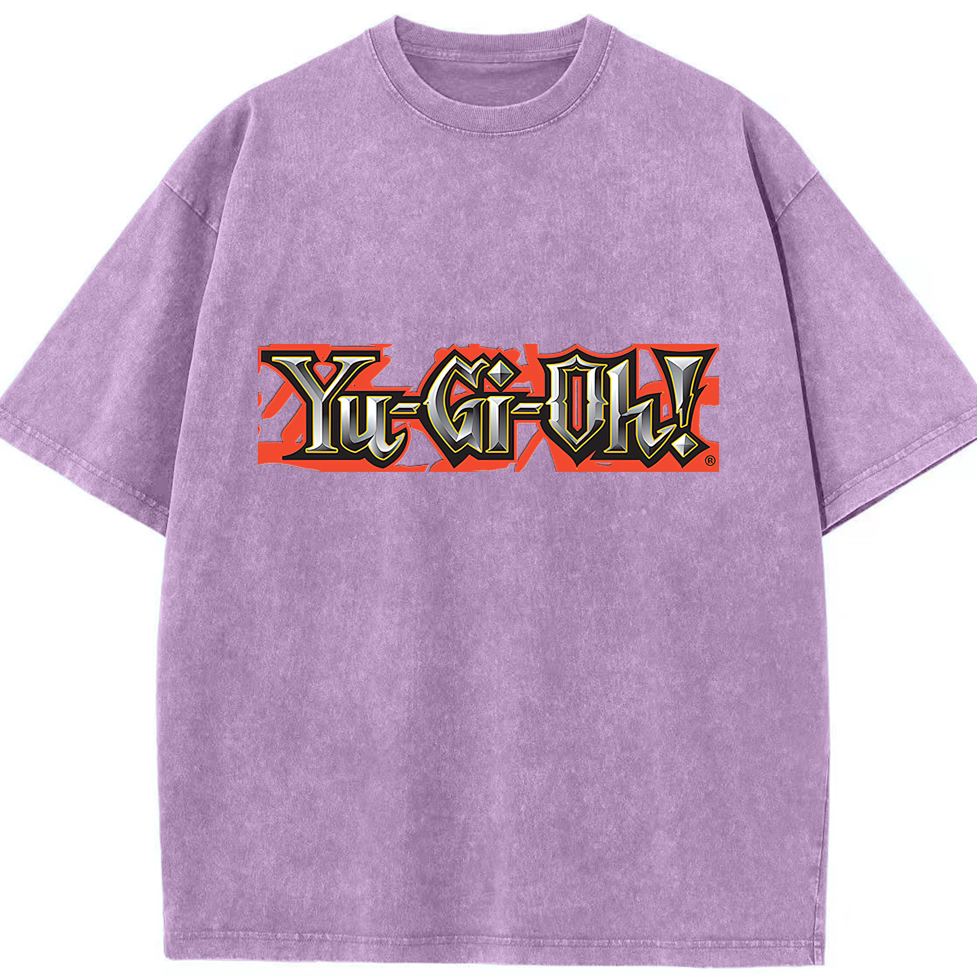（画像用） 遊☆戯☆王 Yu-Gi-Oh! 綿100% ヴィンテージ風 半袖Tシャツ（フロントプリント）
