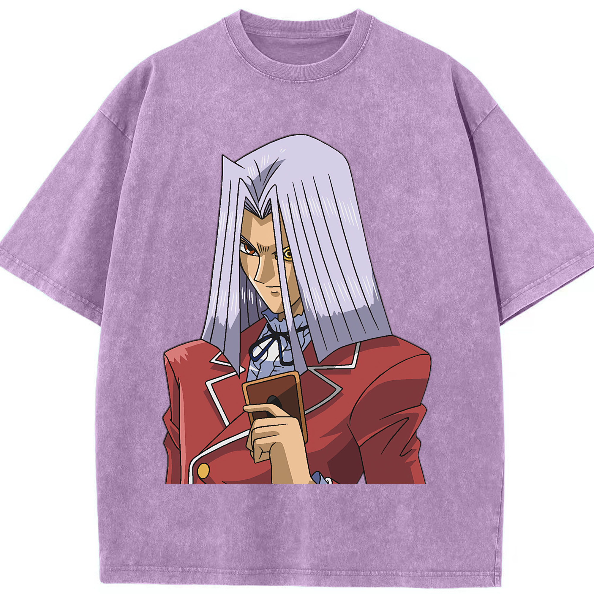 （画像用） 遊☆戯☆王 Yu-Gi-Oh! 綿100% ヴィンテージ風 半袖Tシャツ（フロントプリント）