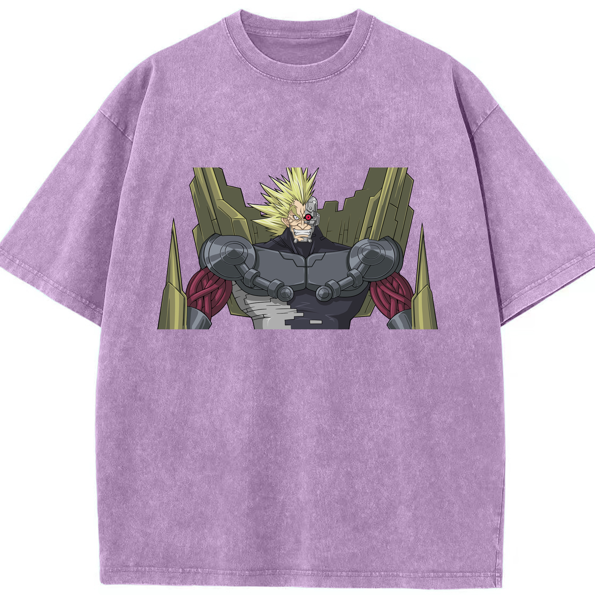 （画像用） 遊☆戯☆王 Yu-Gi-Oh! 綿100% ヴィンテージ風 半袖Tシャツ（フロントプリント）