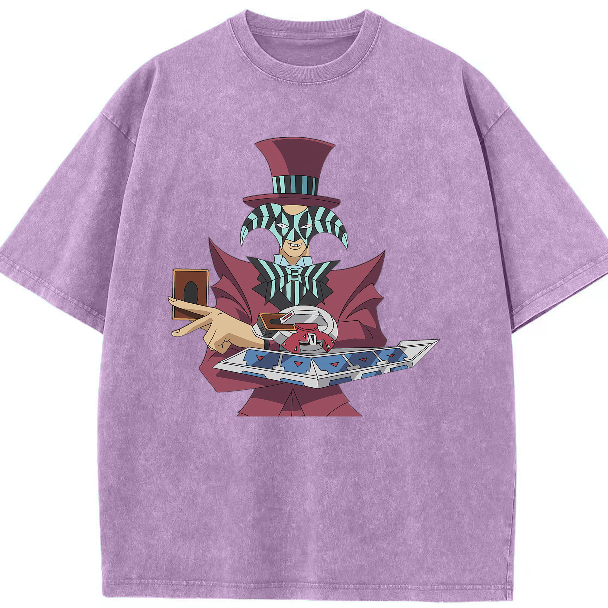 （画像用） 遊☆戯☆王 Yu-Gi-Oh! 綿100% ヴィンテージ風 半袖Tシャツ（フロントプリント）