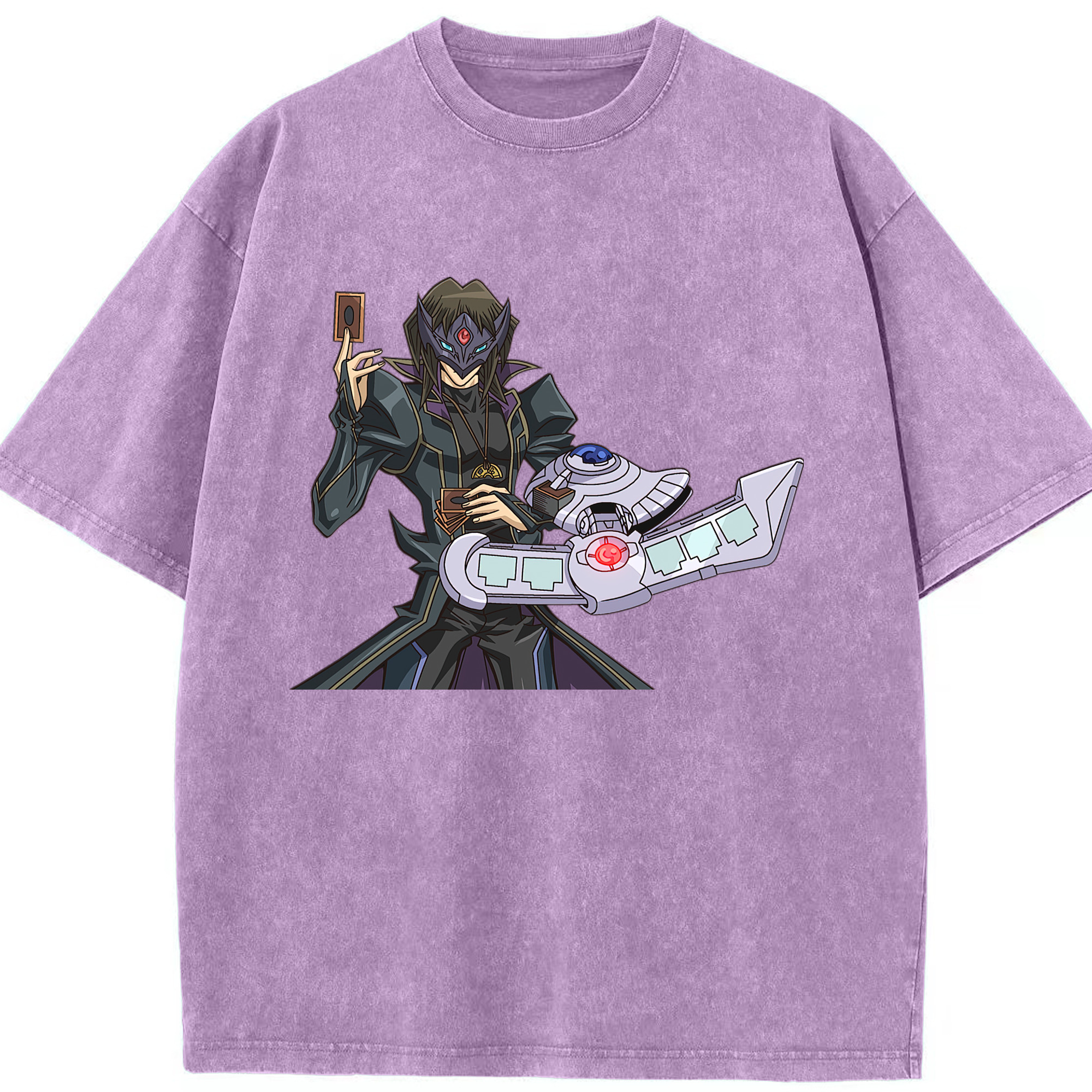 （画像用） 遊☆戯☆王 Yu-Gi-Oh! 綿100% ヴィンテージ風 半袖Tシャツ（フロントプリント）