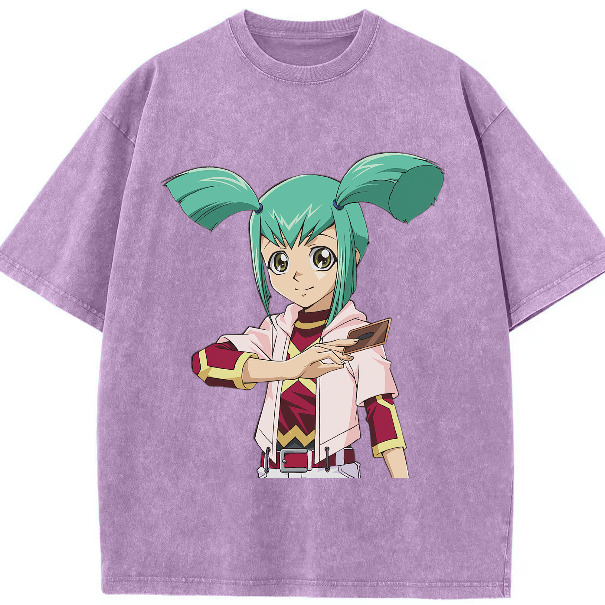 （画像用） 遊☆戯☆王 Yu-Gi-Oh! 綿100% ヴィンテージ風 半袖Tシャツ（フロントプリント）